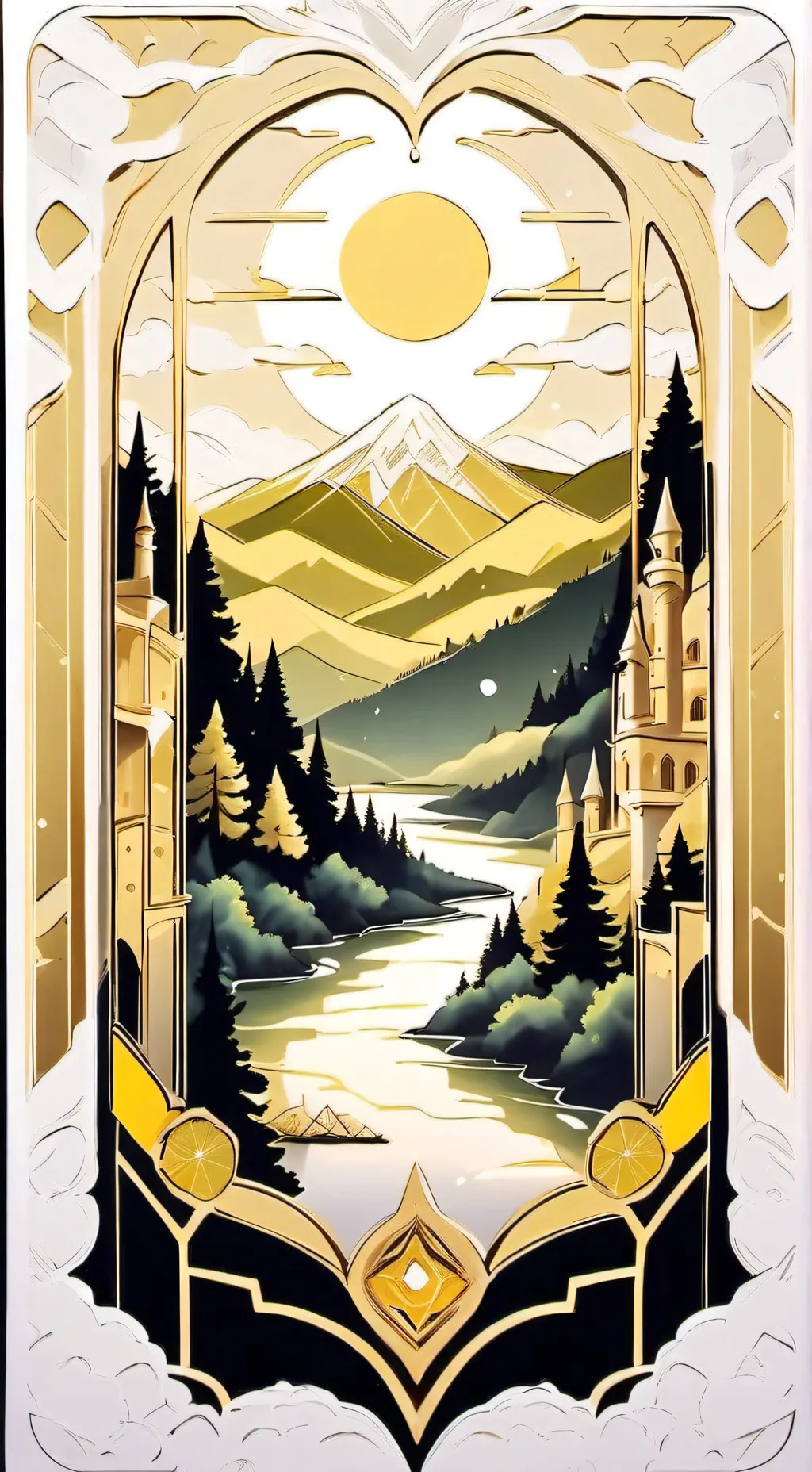 ai character: Bir okul günü background