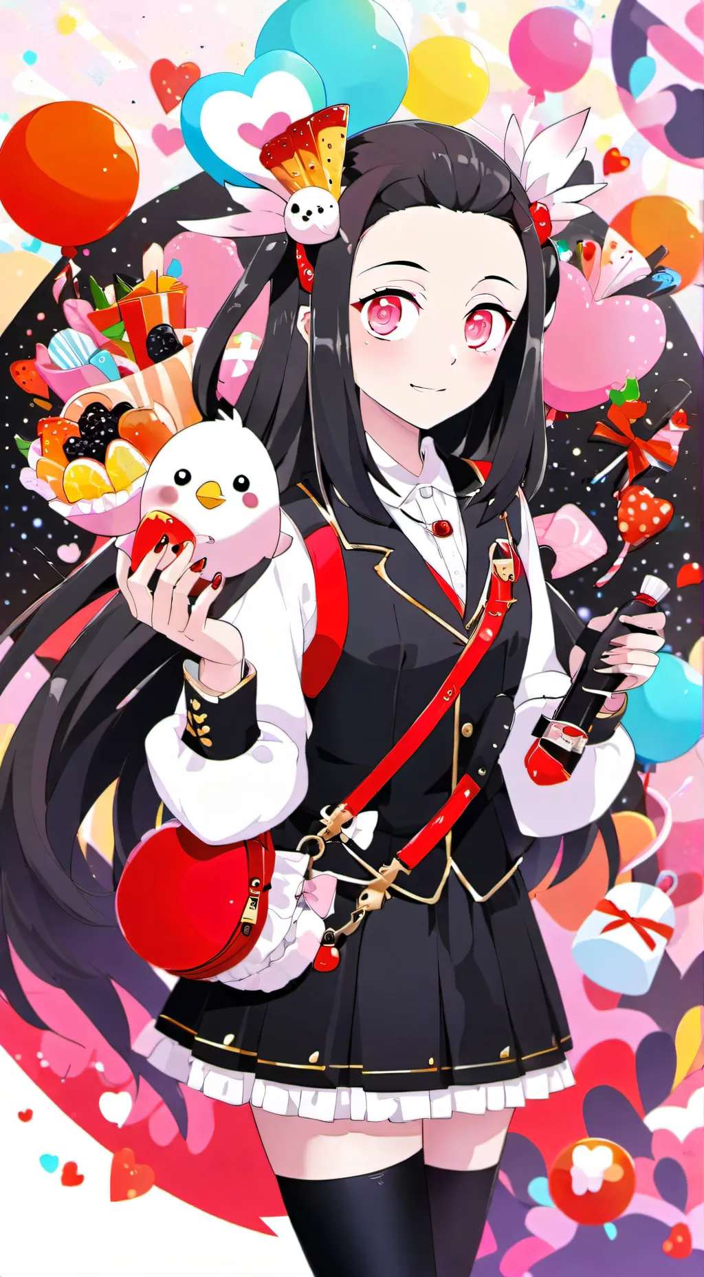 ai character: mako background