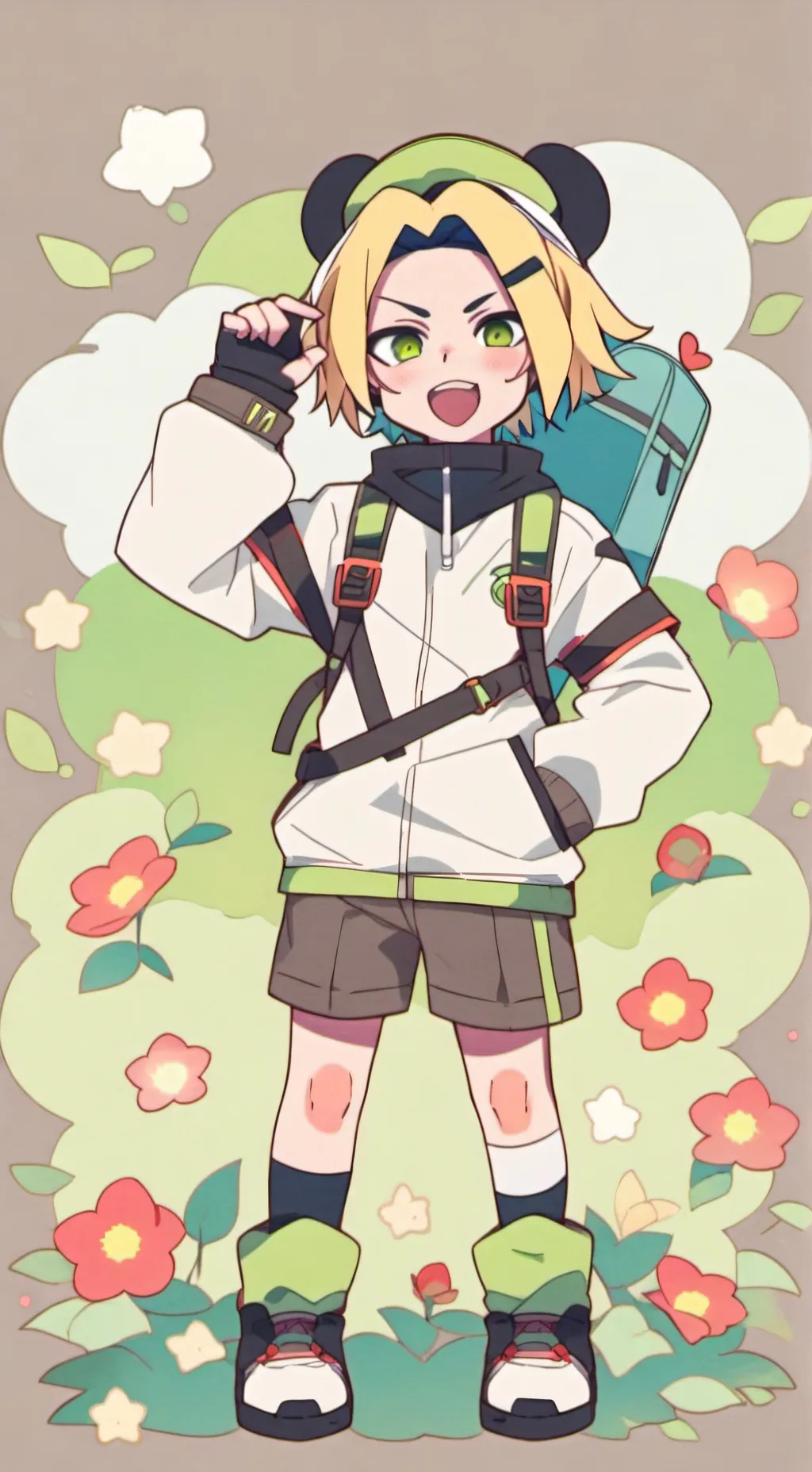 ai character: MHA culture background