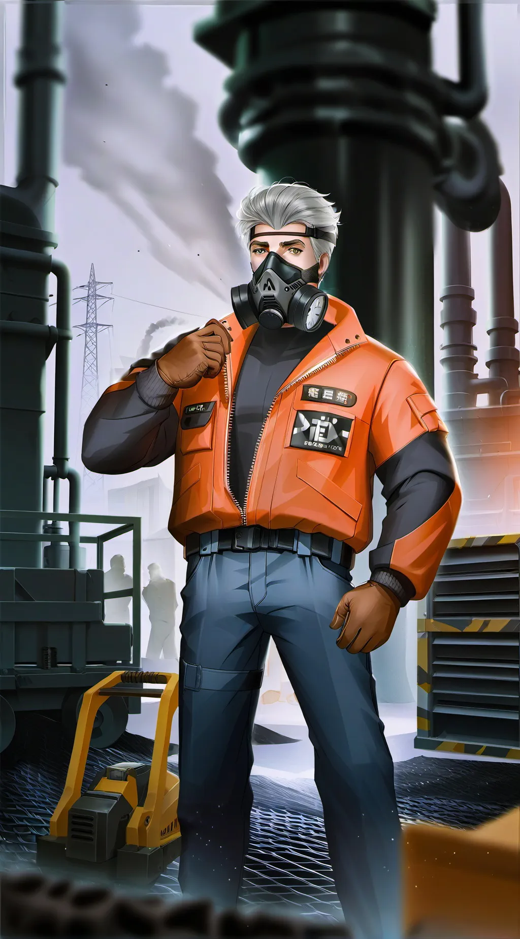 ai character: Тагила  background