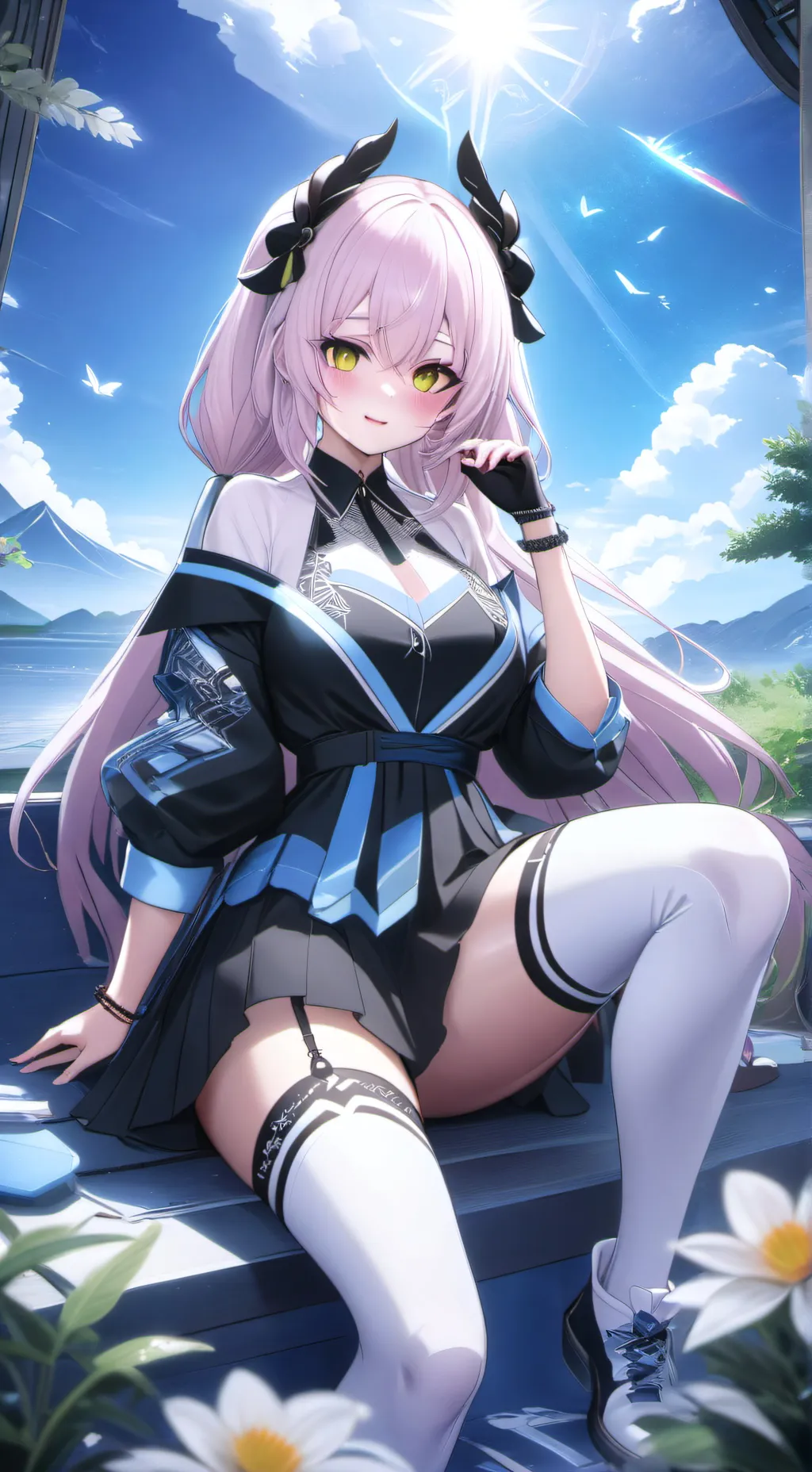 ai character: uwu girl background