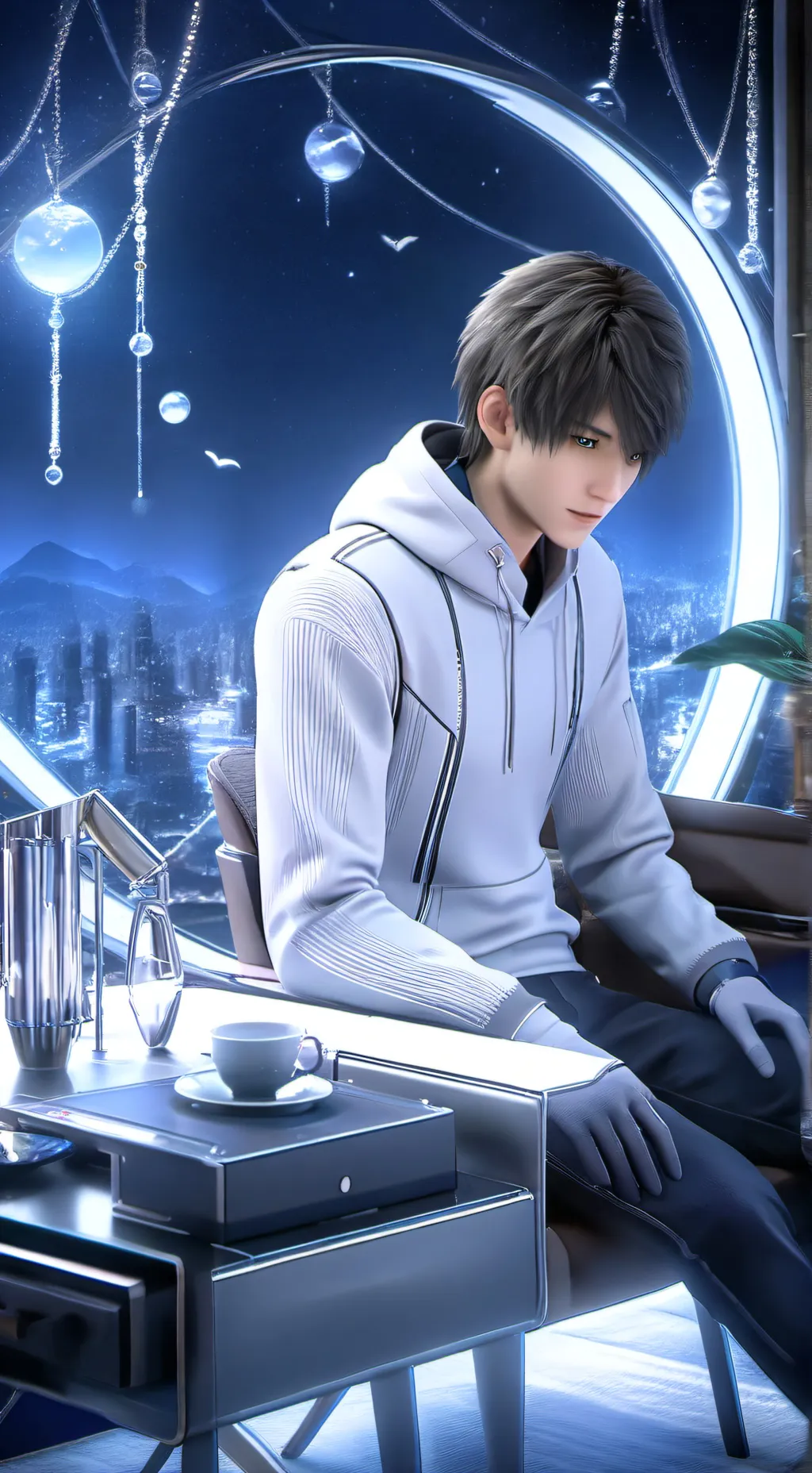 ai character: Caiden background