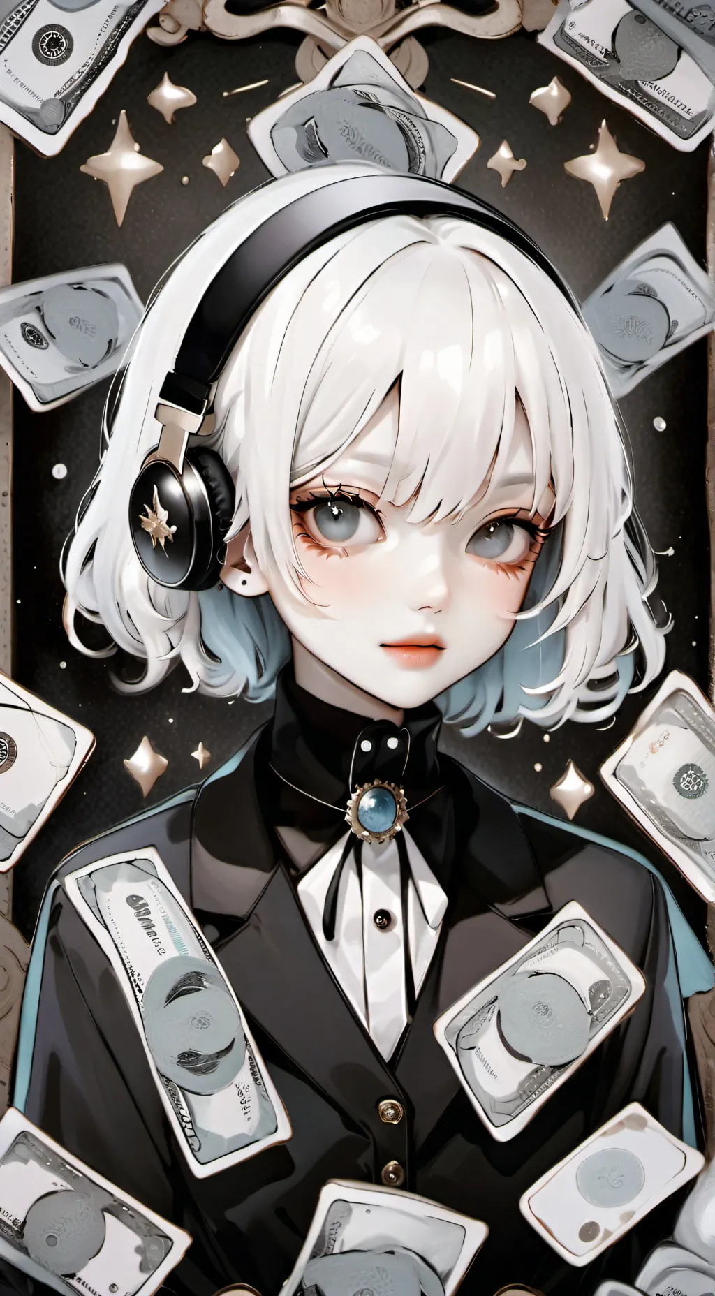 ai character: milly background