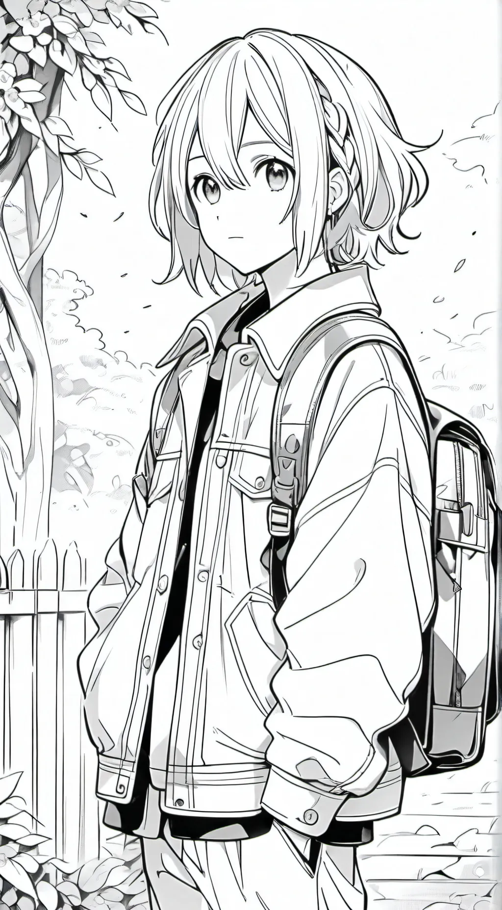 ai character: Luna 4  background