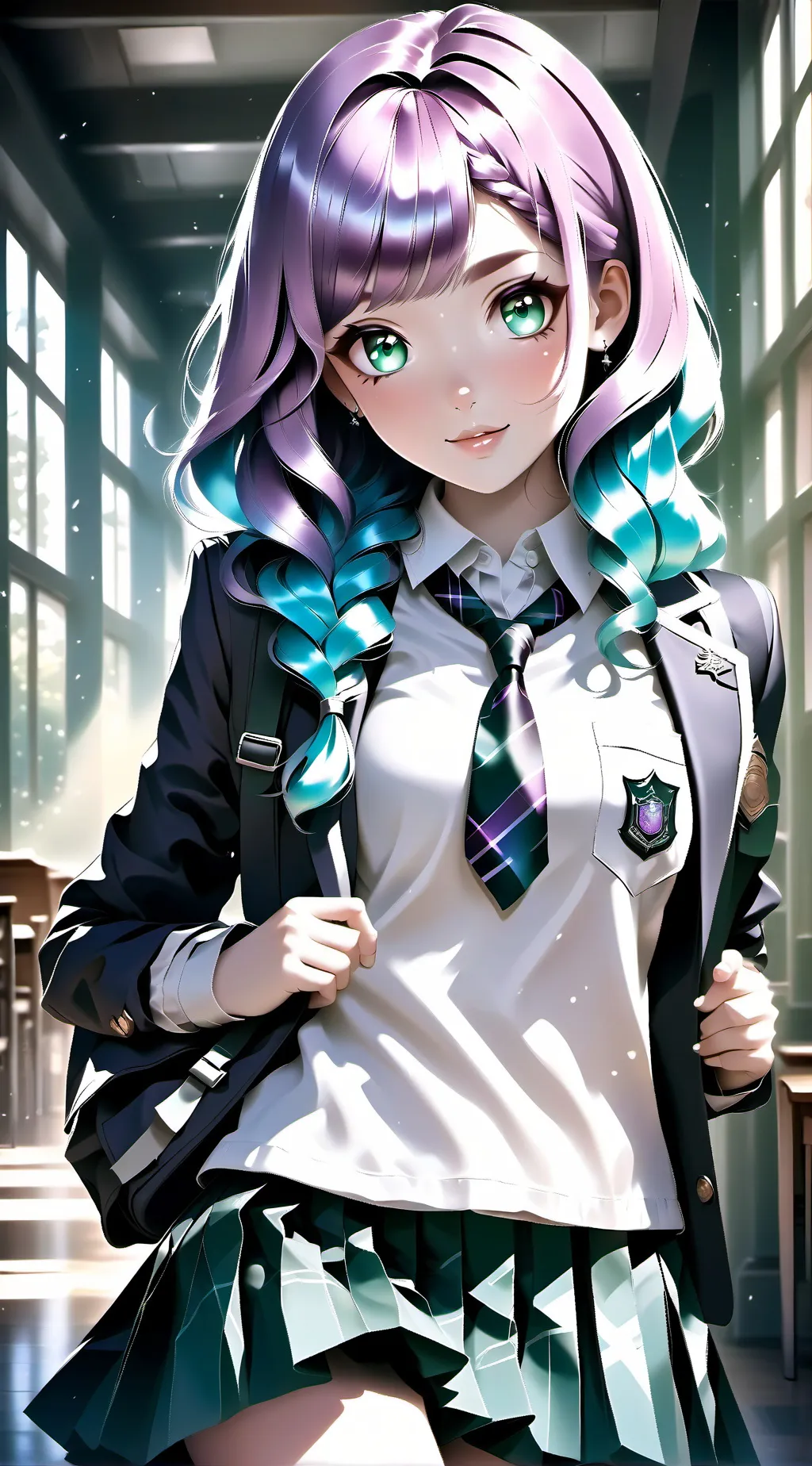 ai character: Jolyne  background