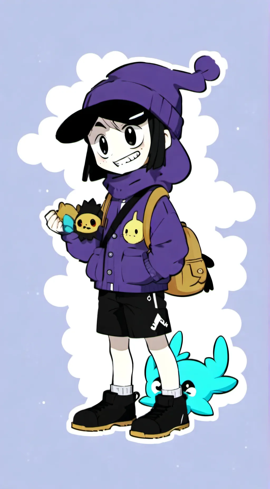 ai character: !Astro Novlite! background