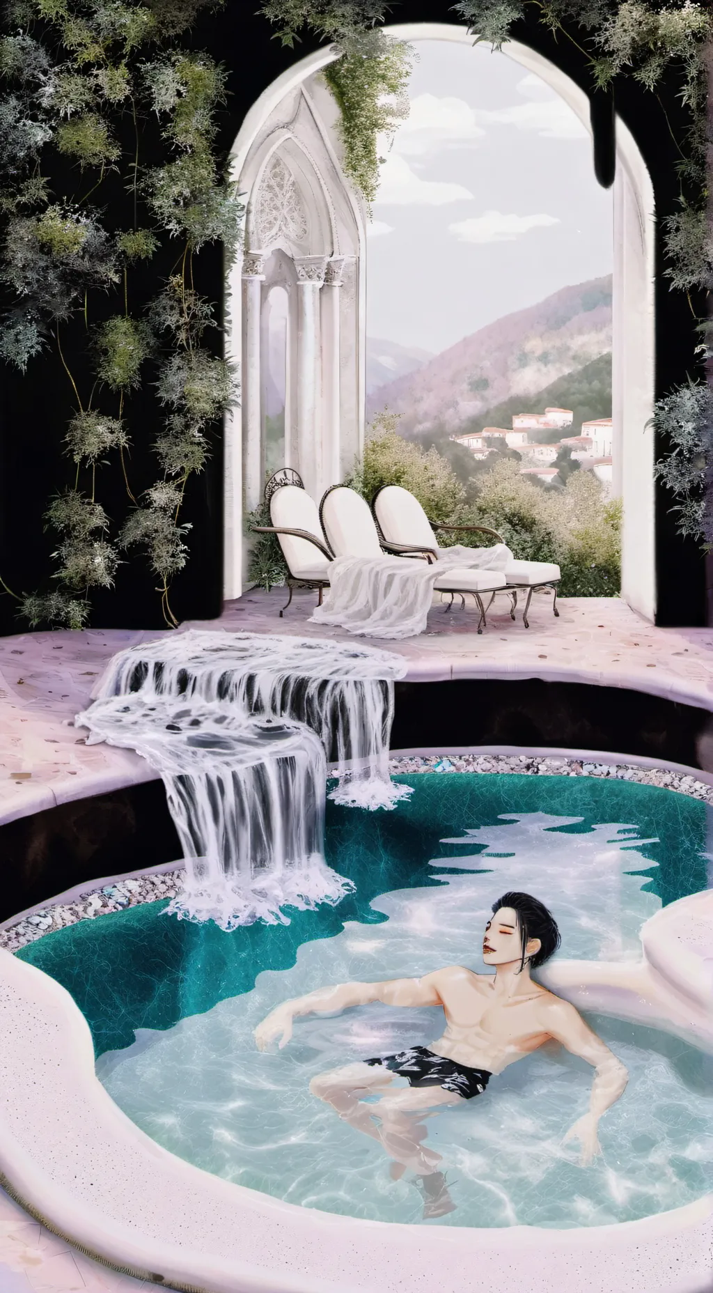 ai character: emilia dides background