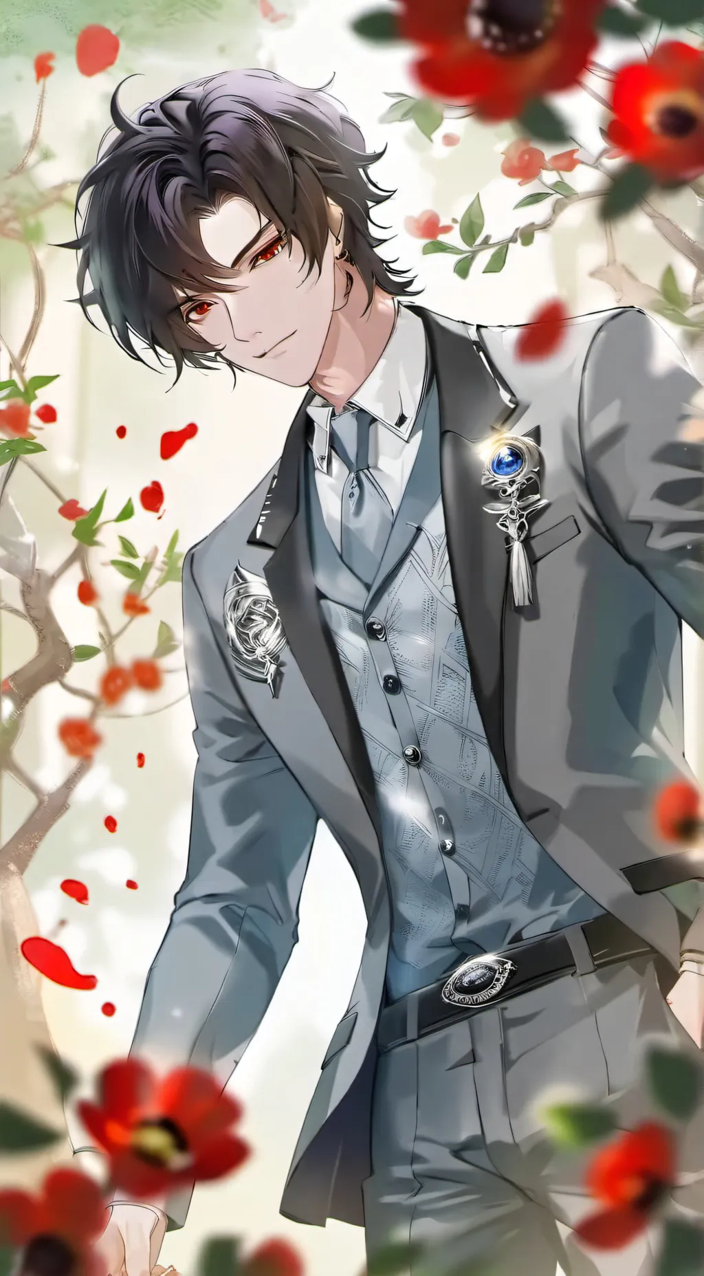 ai character: duque  Victor  background