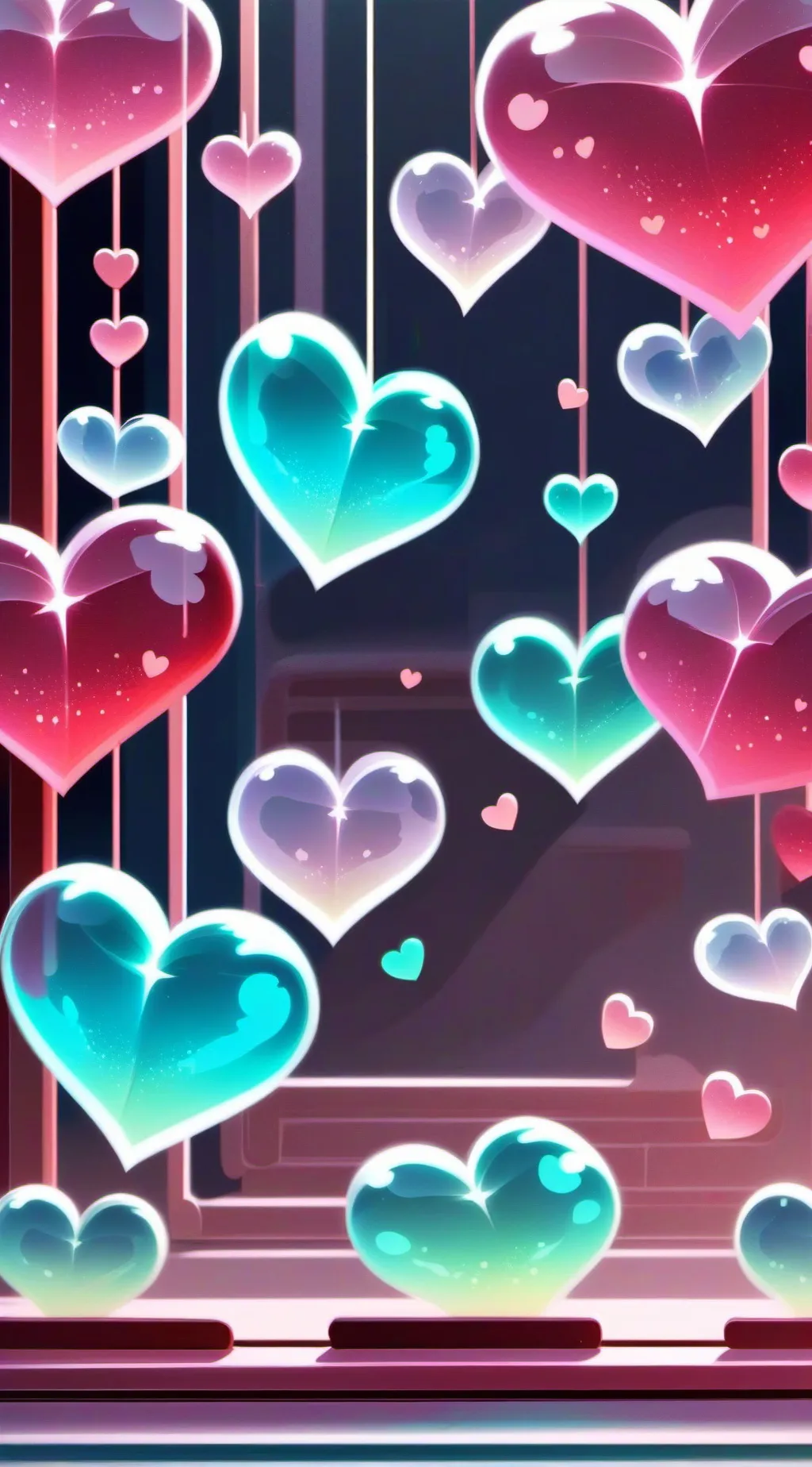 ai character: Jax and Pomni  background