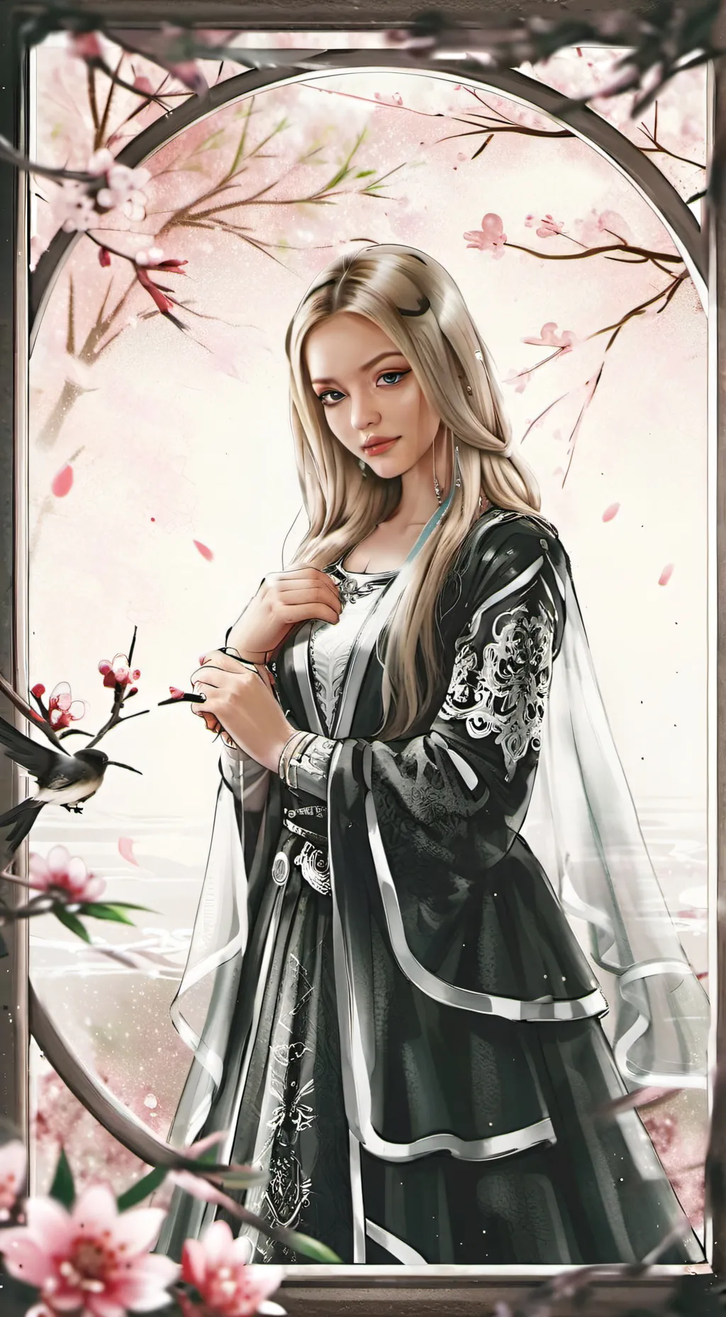 ai character: Lyra background