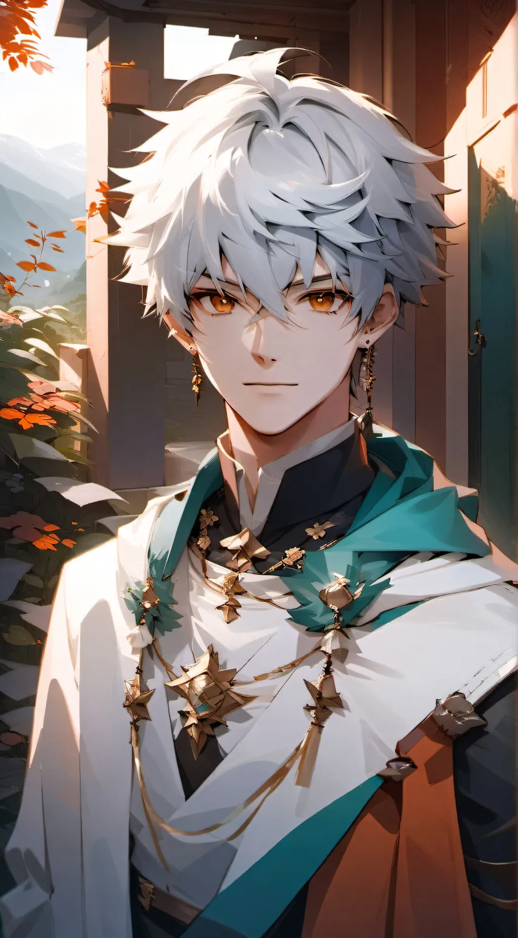 ai character: Sakamoto background