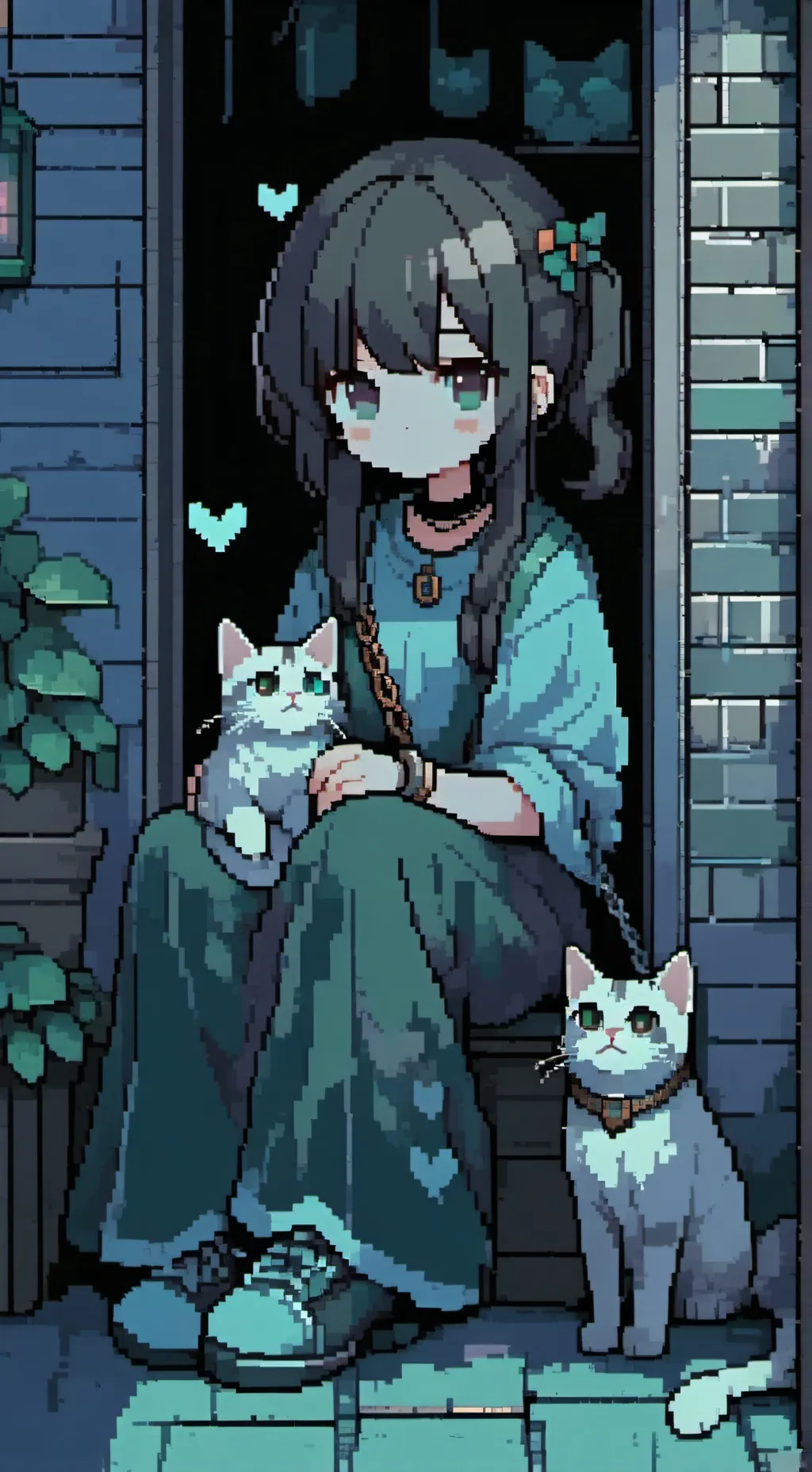 ai character: аврора background