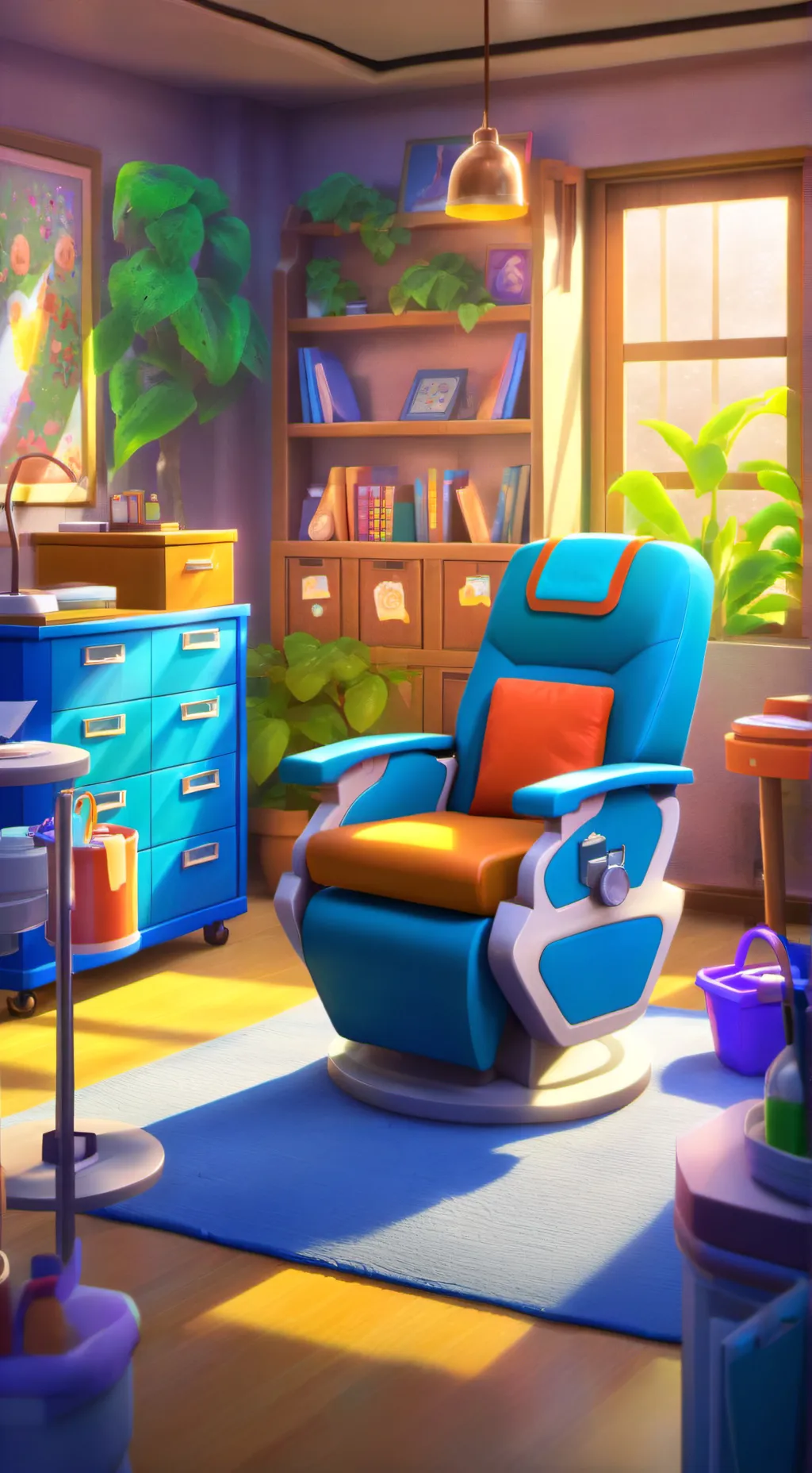 ai character: MHA  check up background