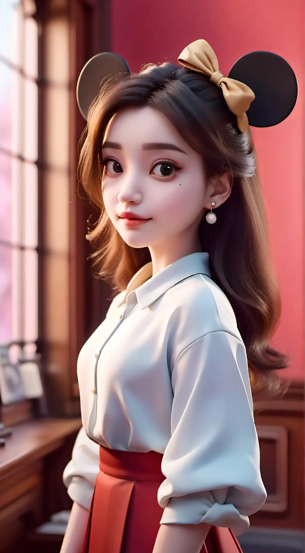 ai character: nicole background
