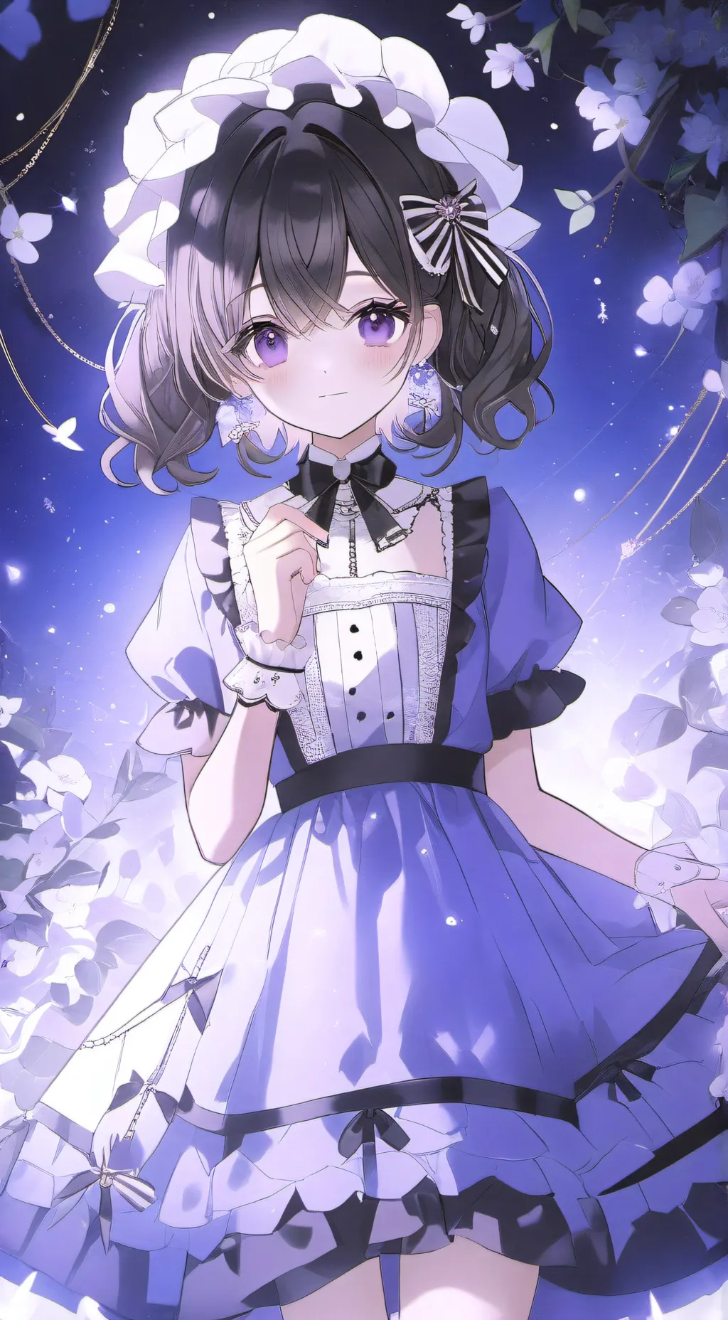 ai character: Deku  background