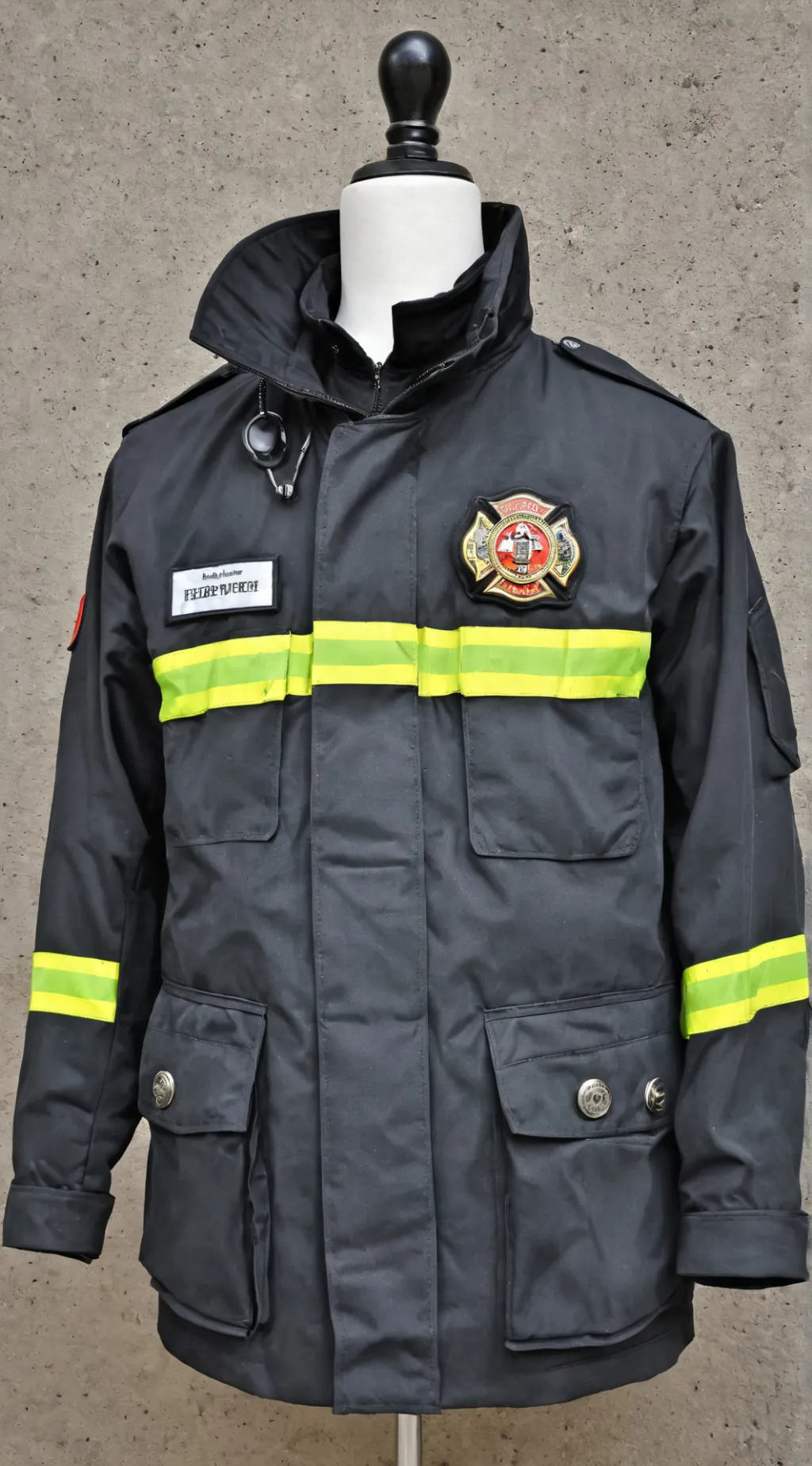 ai character: Deutsche Feuerwehr background