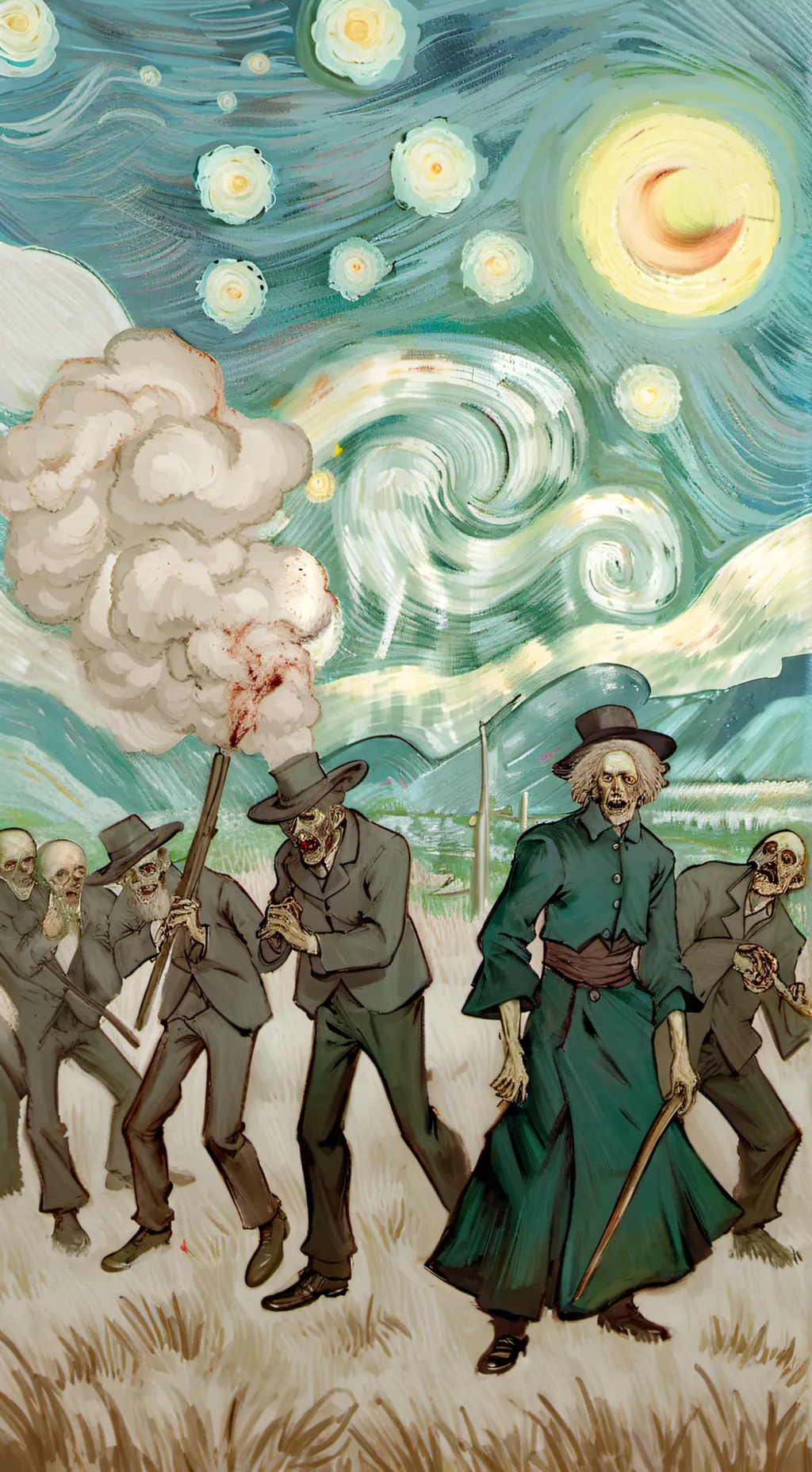 ai character: Last kids on Earth background