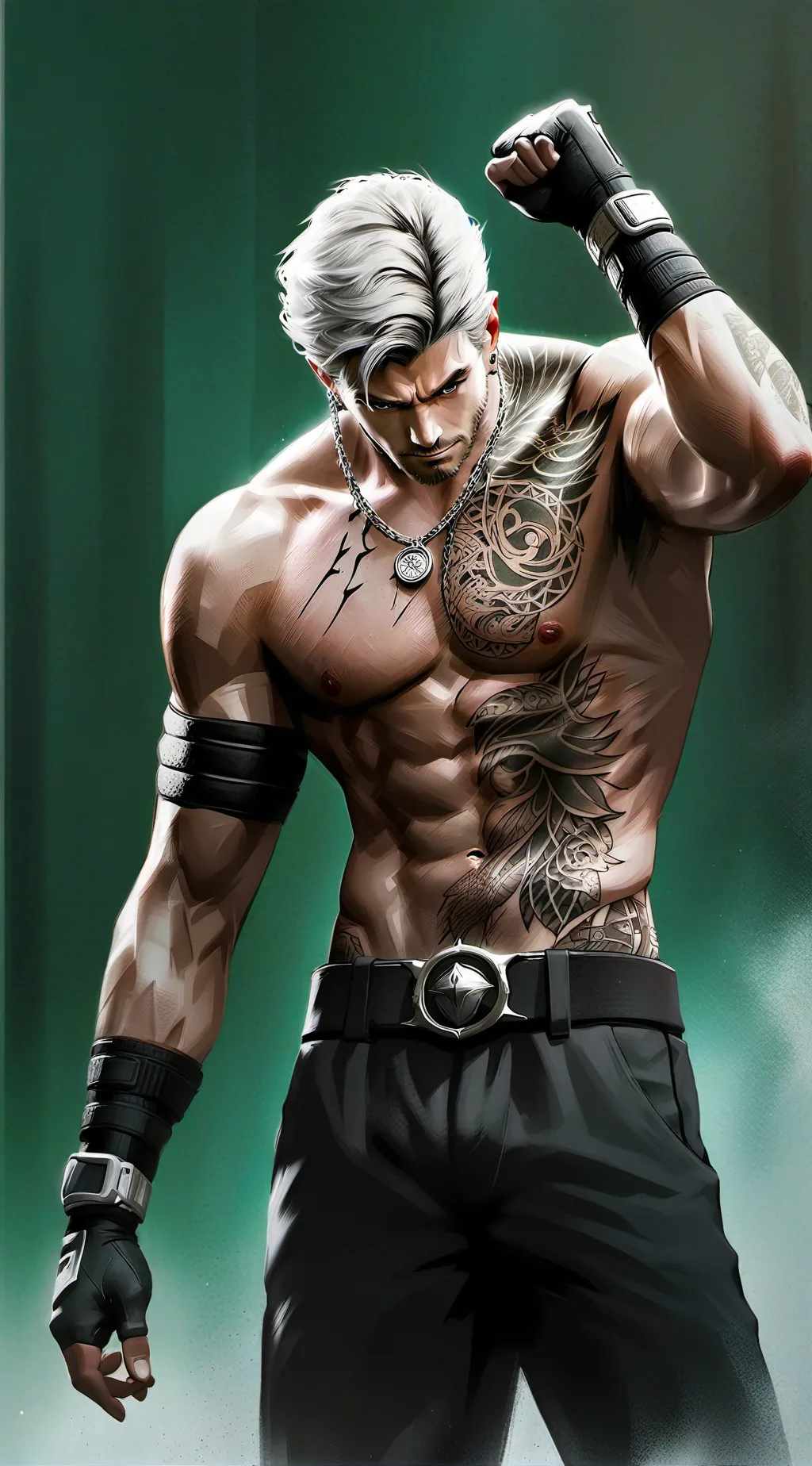 ai character: Daddy background