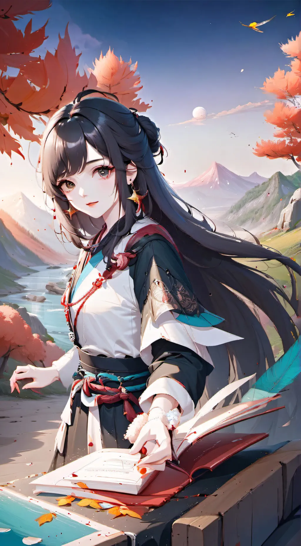 ai character: Lilie  background