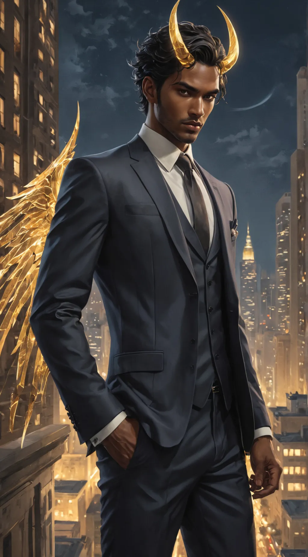 ai character: Raphael background