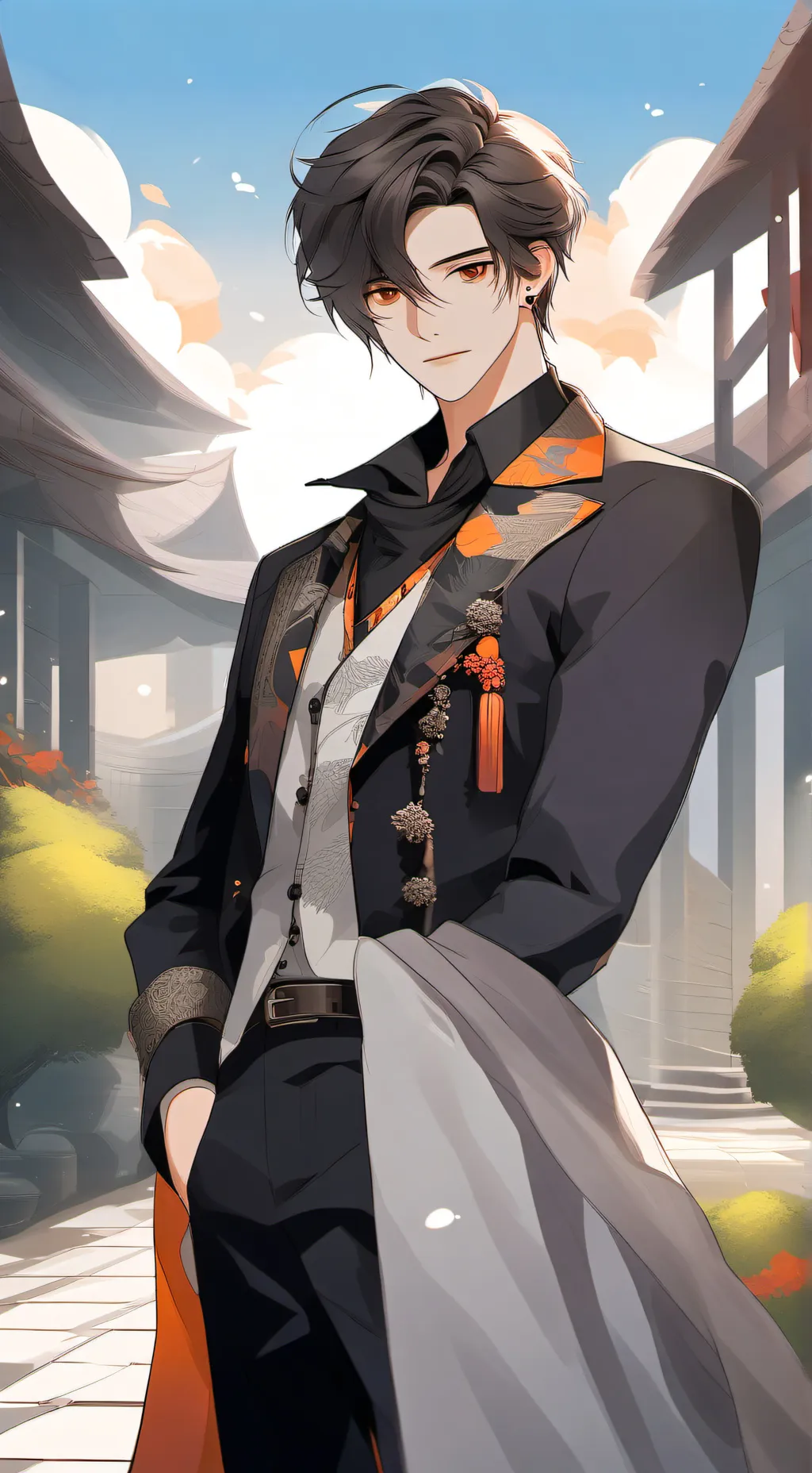 ai character: mechant serveuses  background