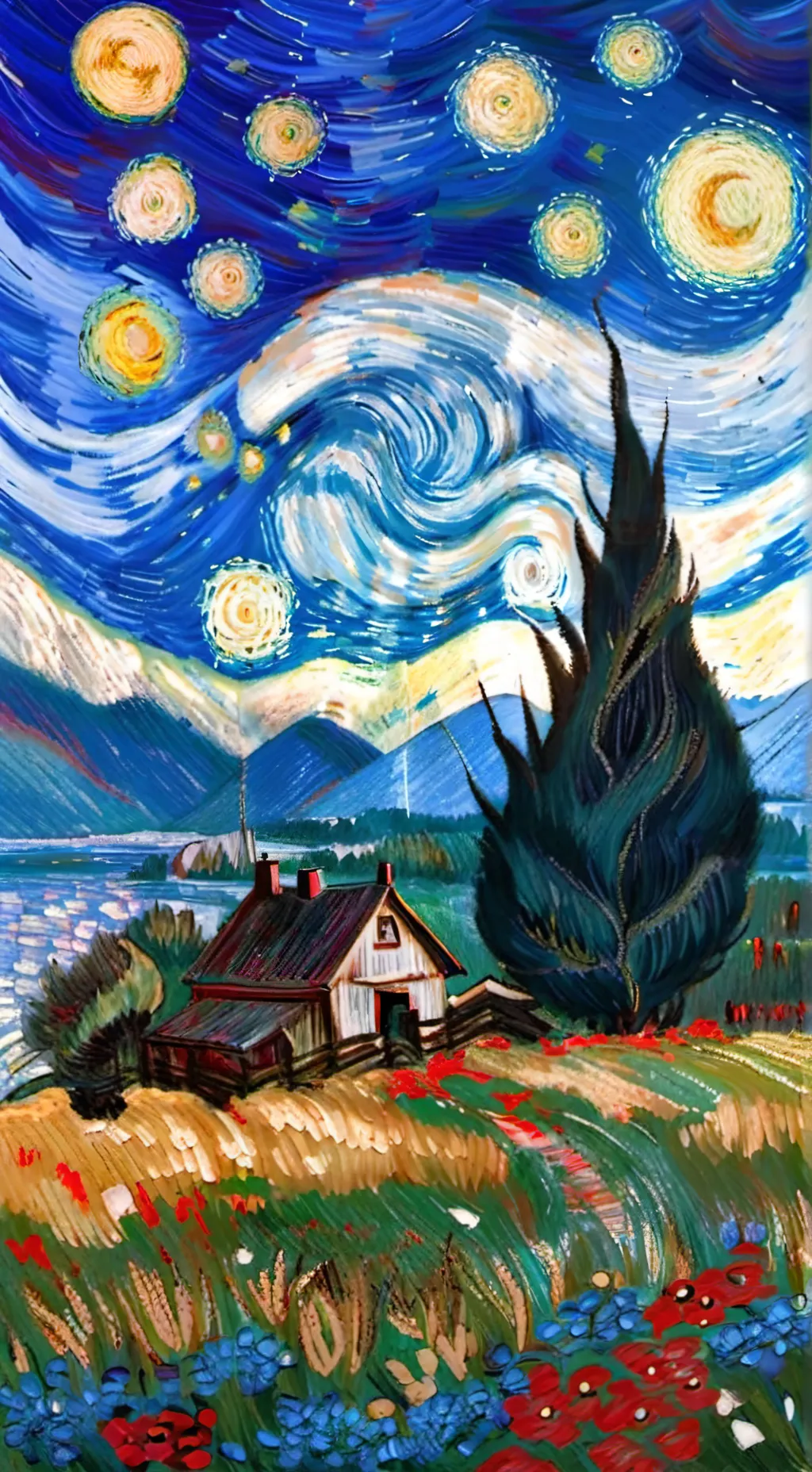 ai character: je continue  background