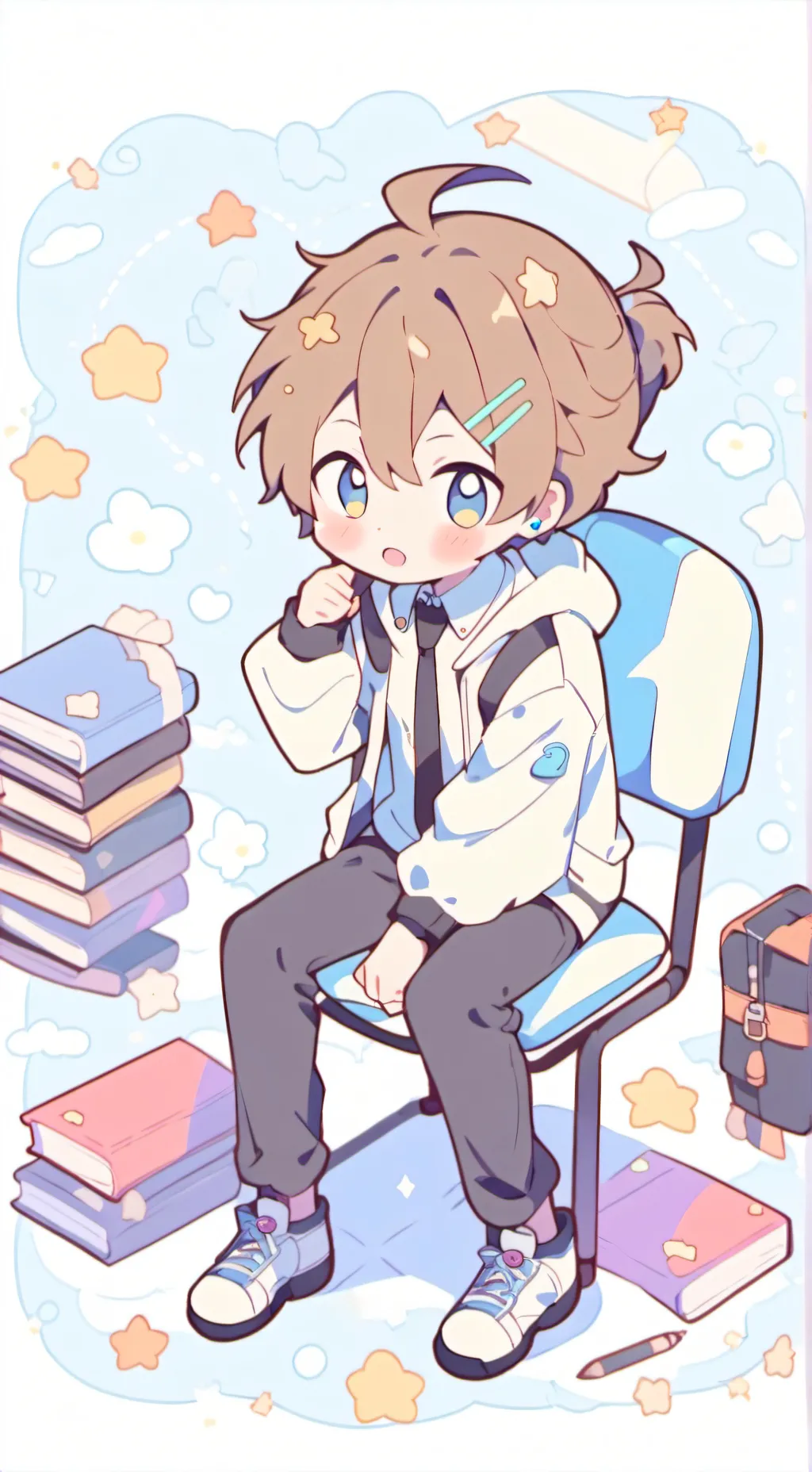 ai character: Tokyo background