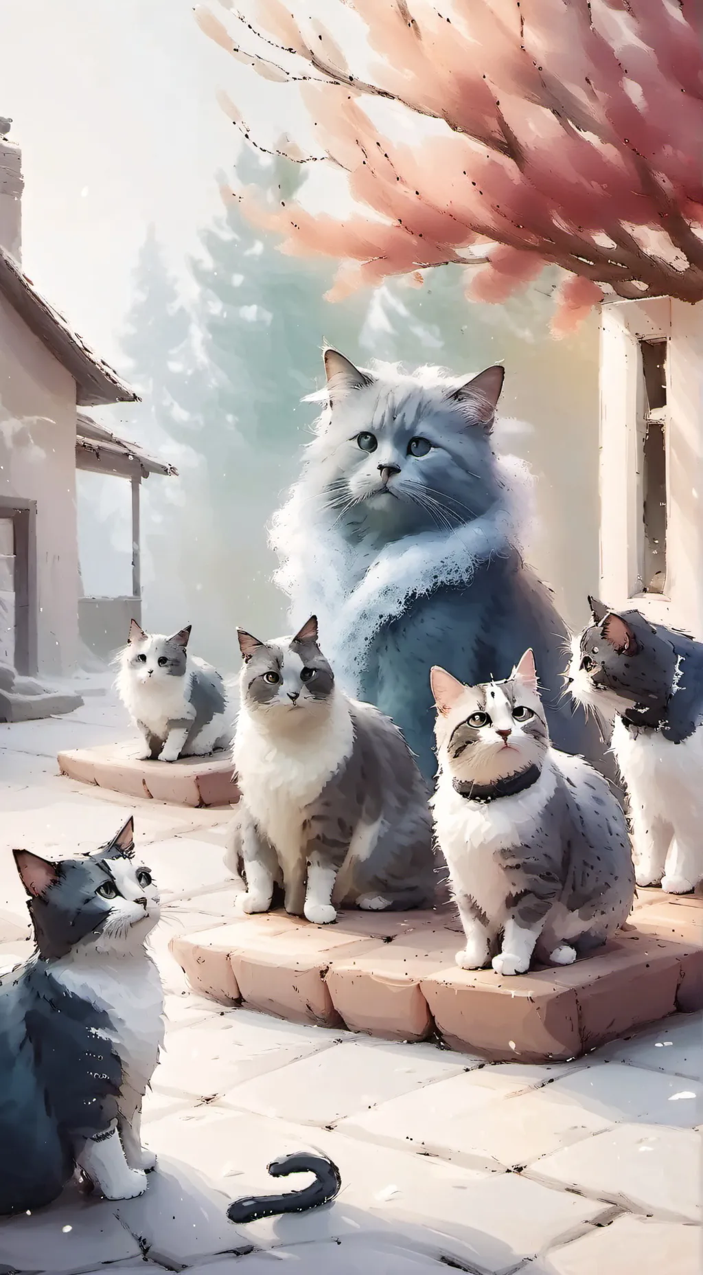 ai character: WCUE in school background