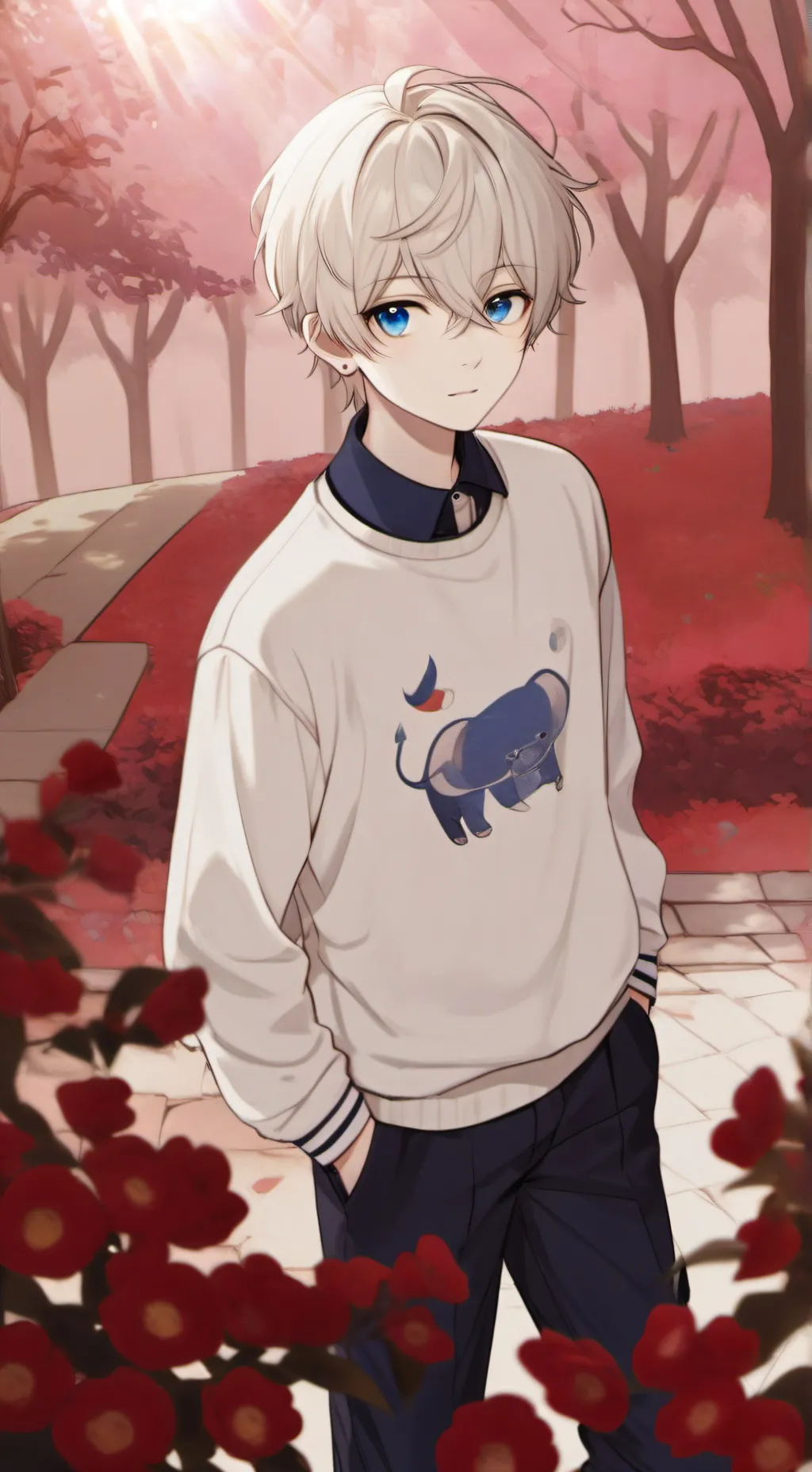 ai character: ✨Elias✨ background