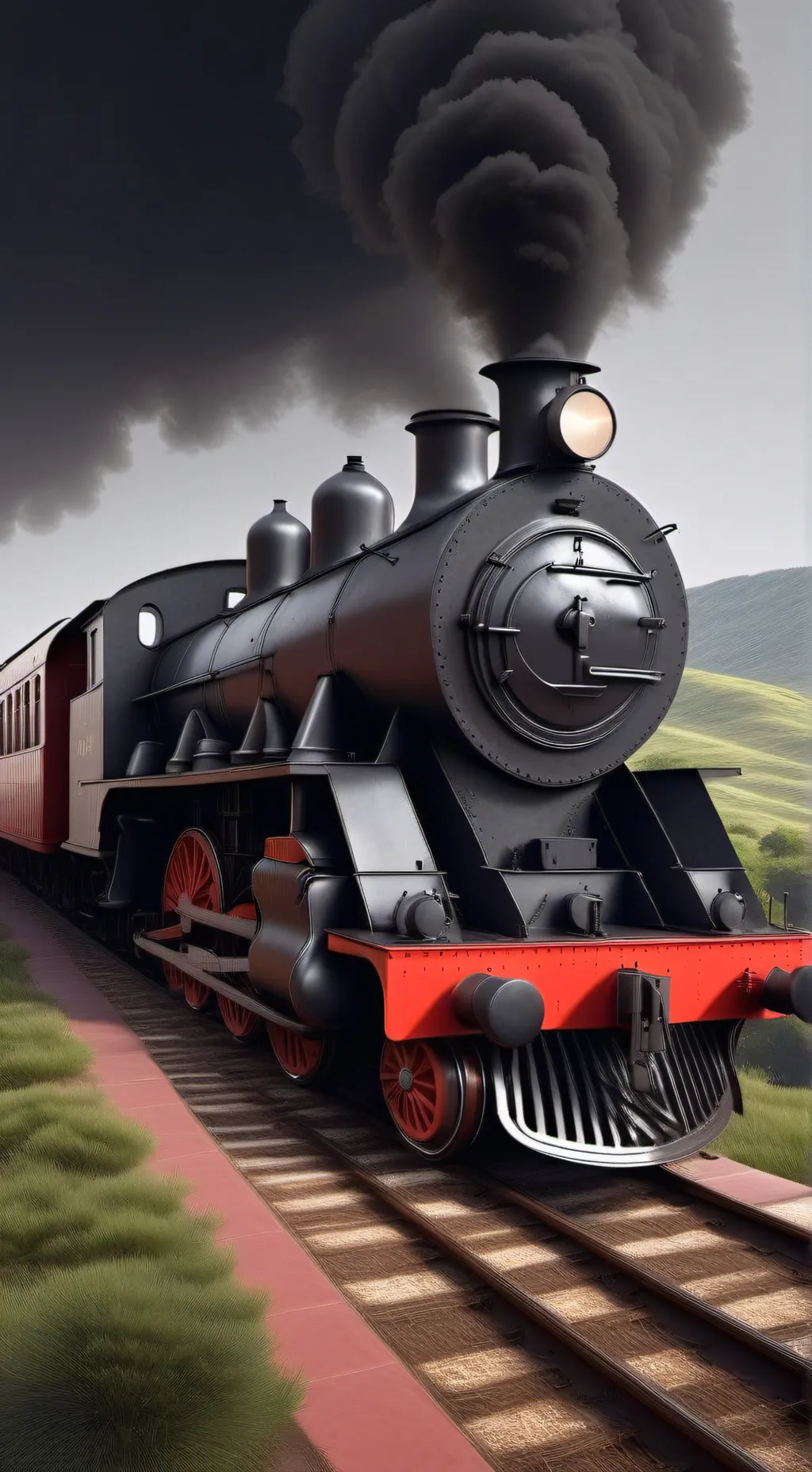 ai character: Dead Rails  background