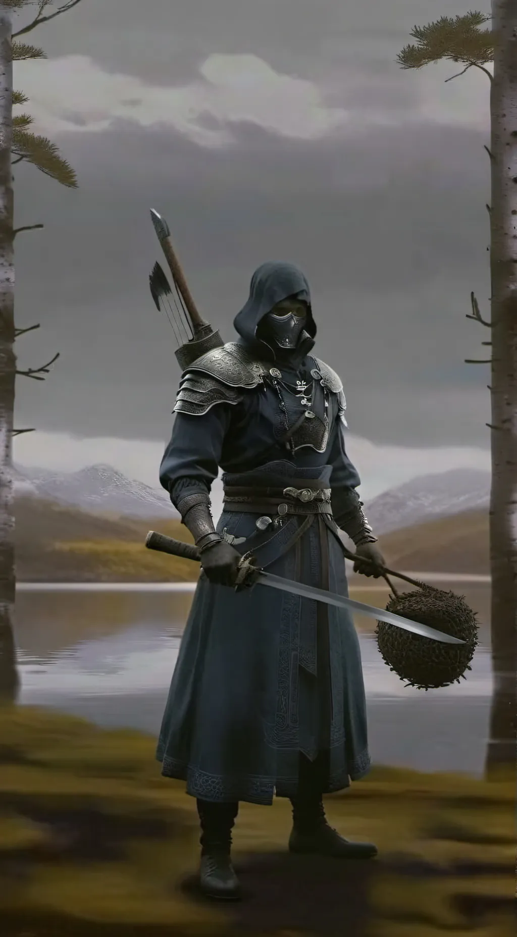 ai character: охрона❤🈯🔴💬 background