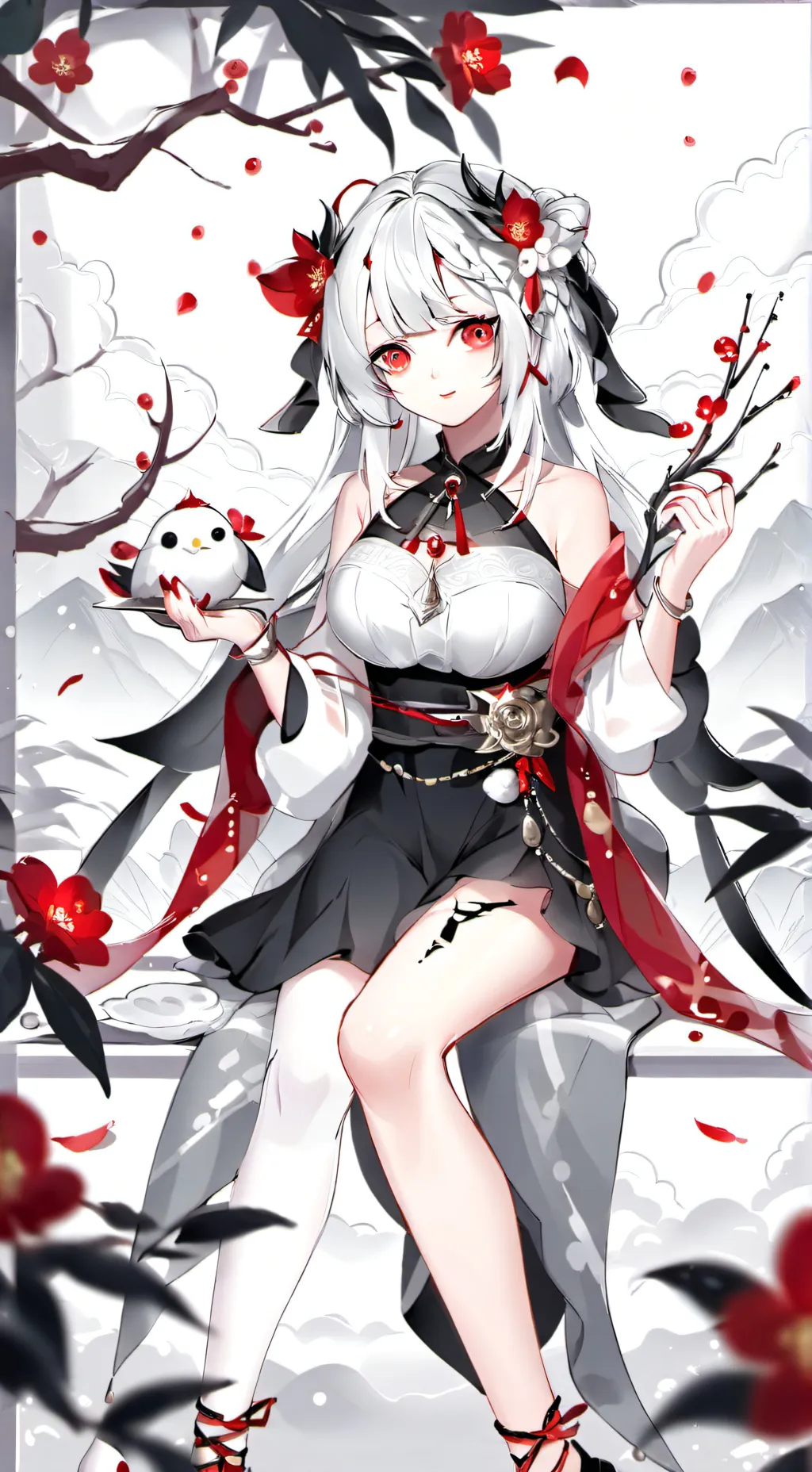 ai character: miku background