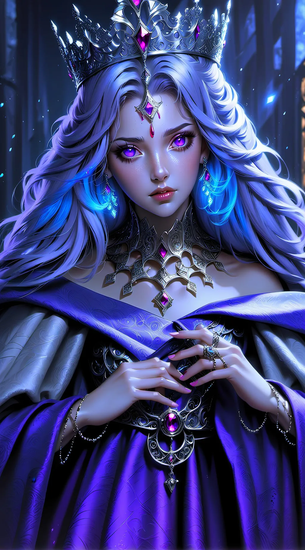 ai character: la princesa Rainy  background