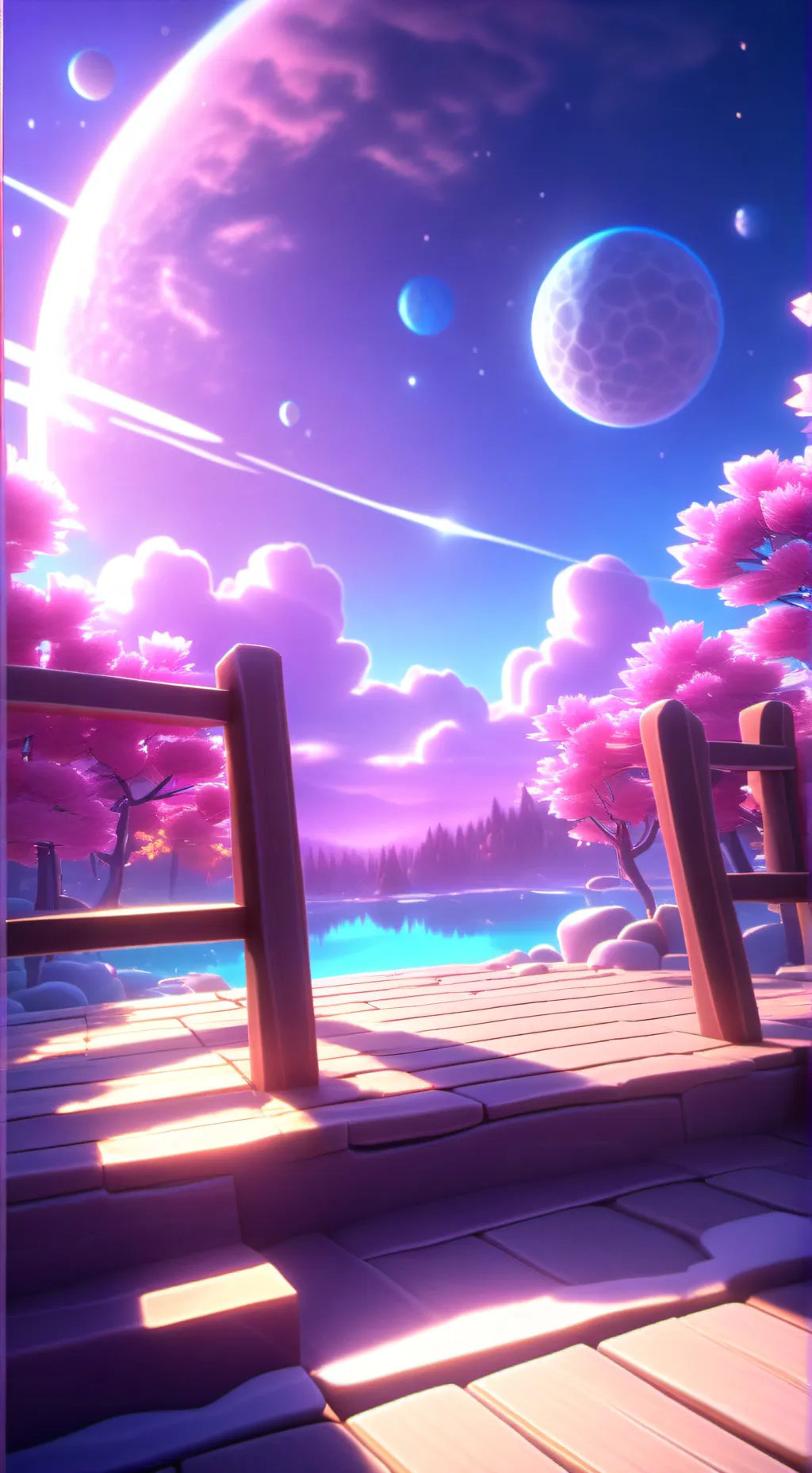 ai character: Flowercake  background