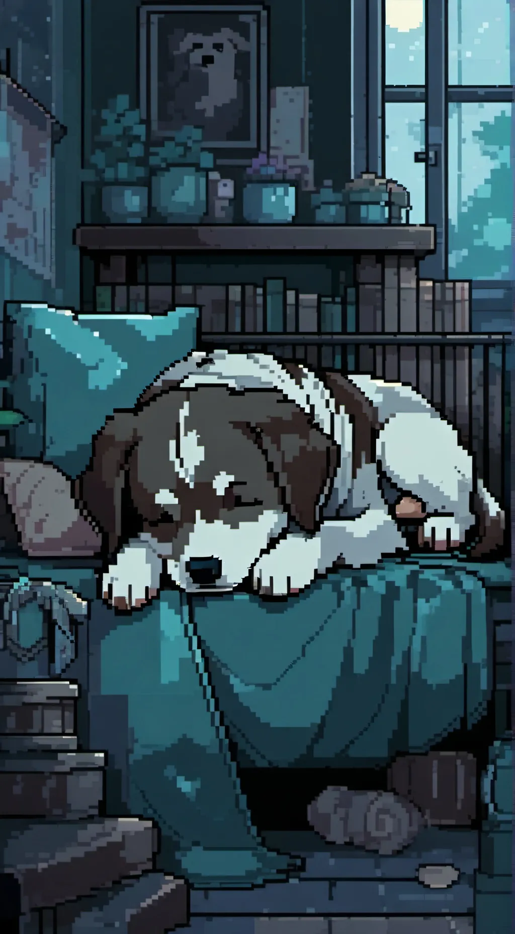 ai character: Your female dog background