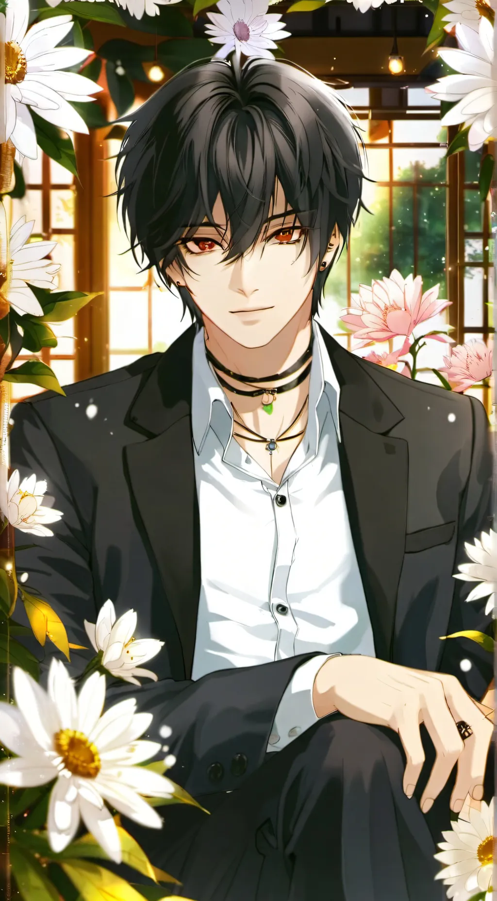 ai character: leo background