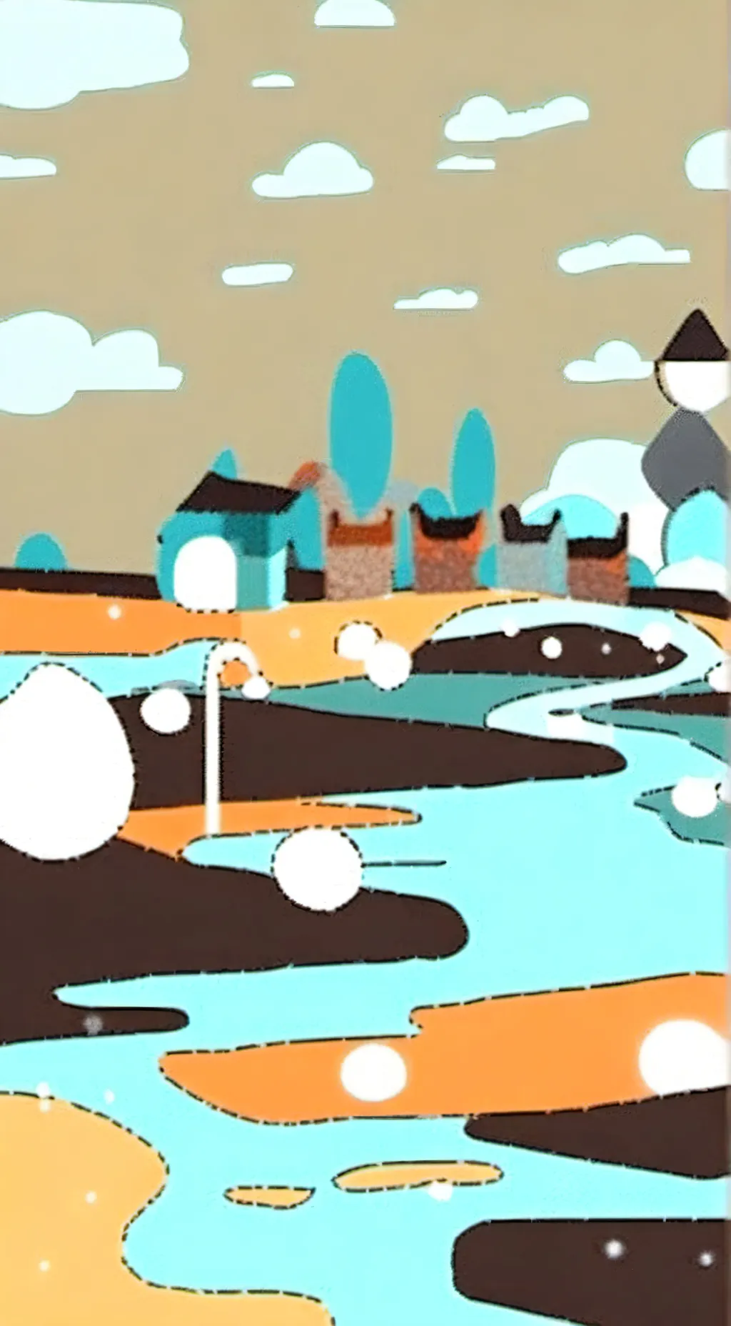 ai character: dandy's world  background