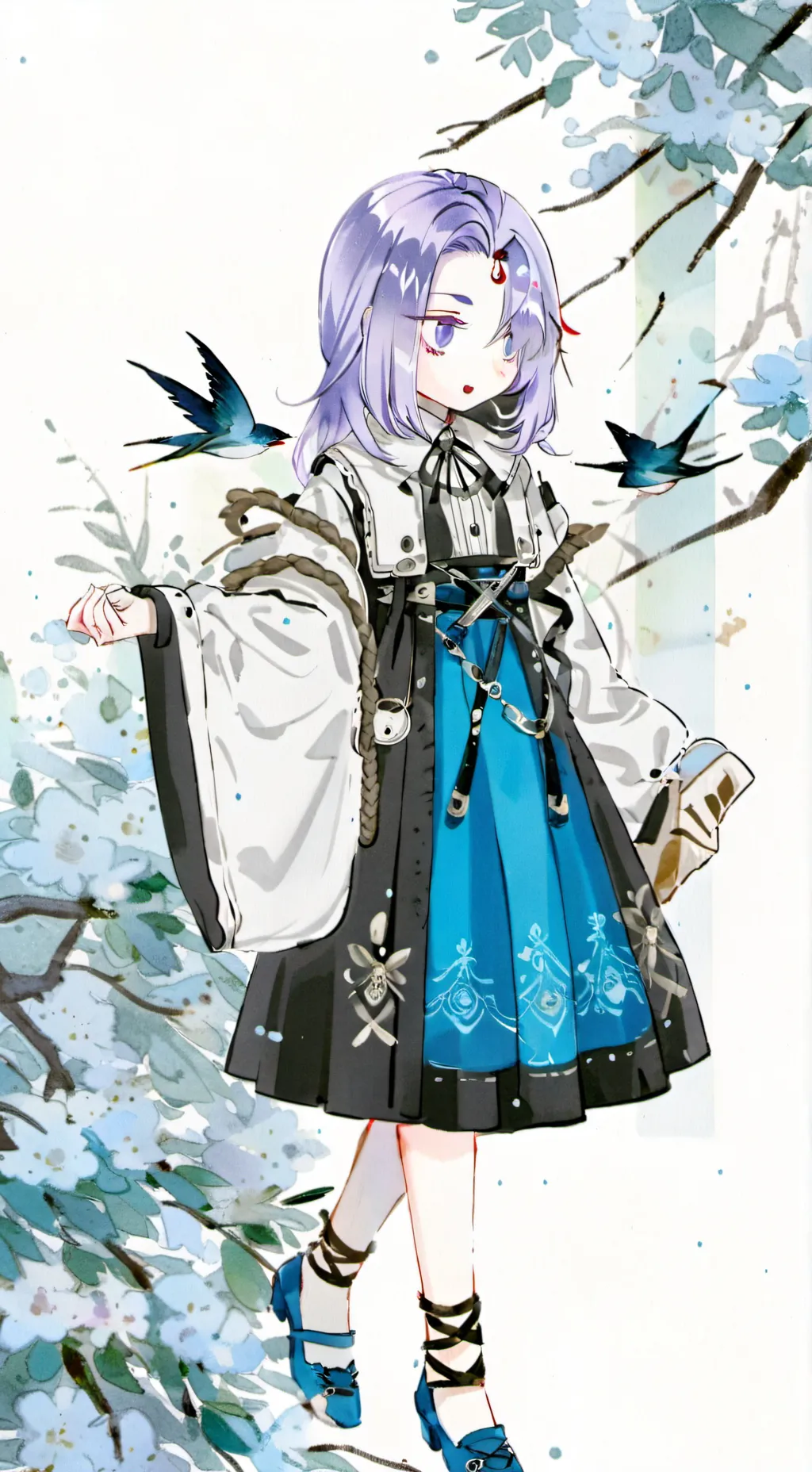 ai character: Samara:)  background