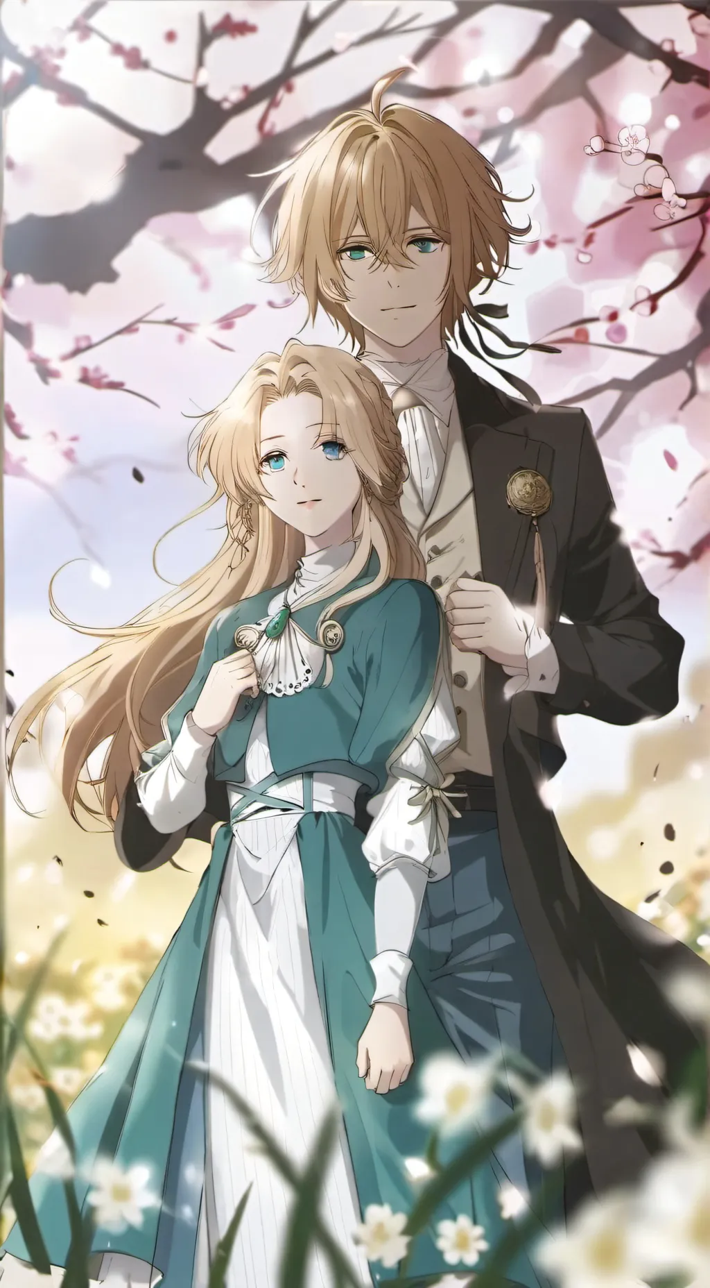 ai character: Hana et Kaito background