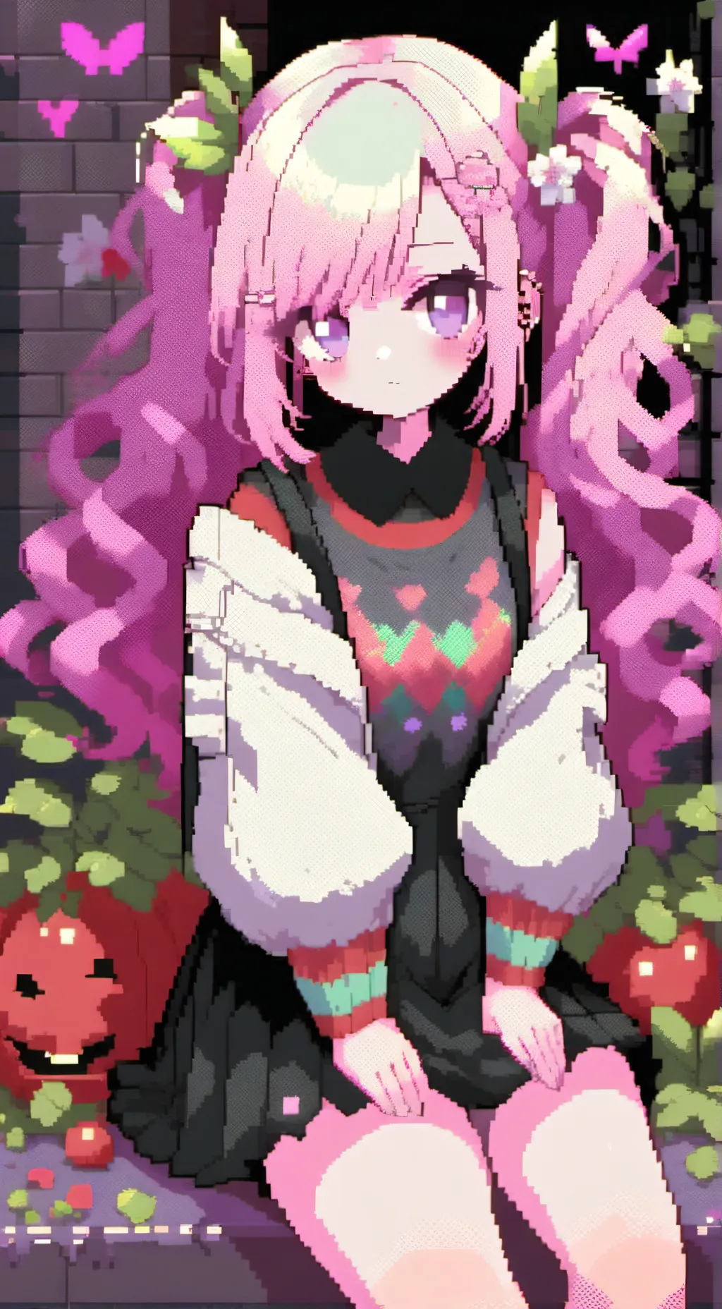 ai character: bully girl background