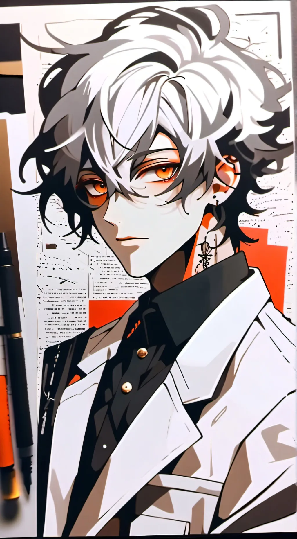 ai character: Luka  background