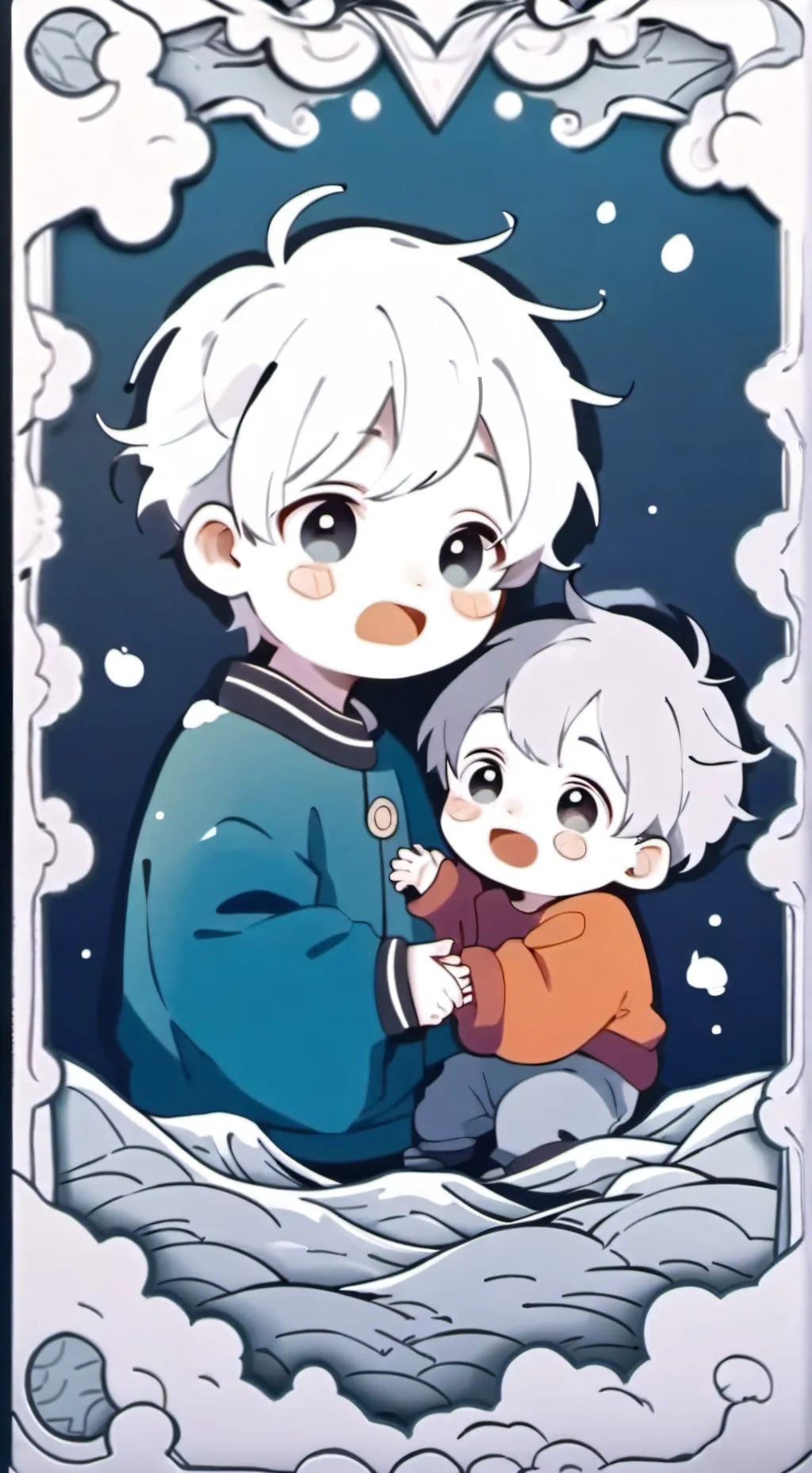 ai character: niko and leo background