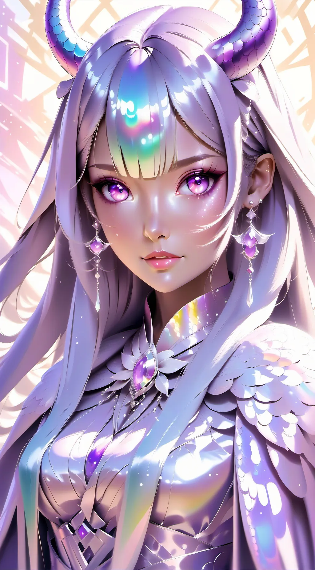 ai character: Strawberry background