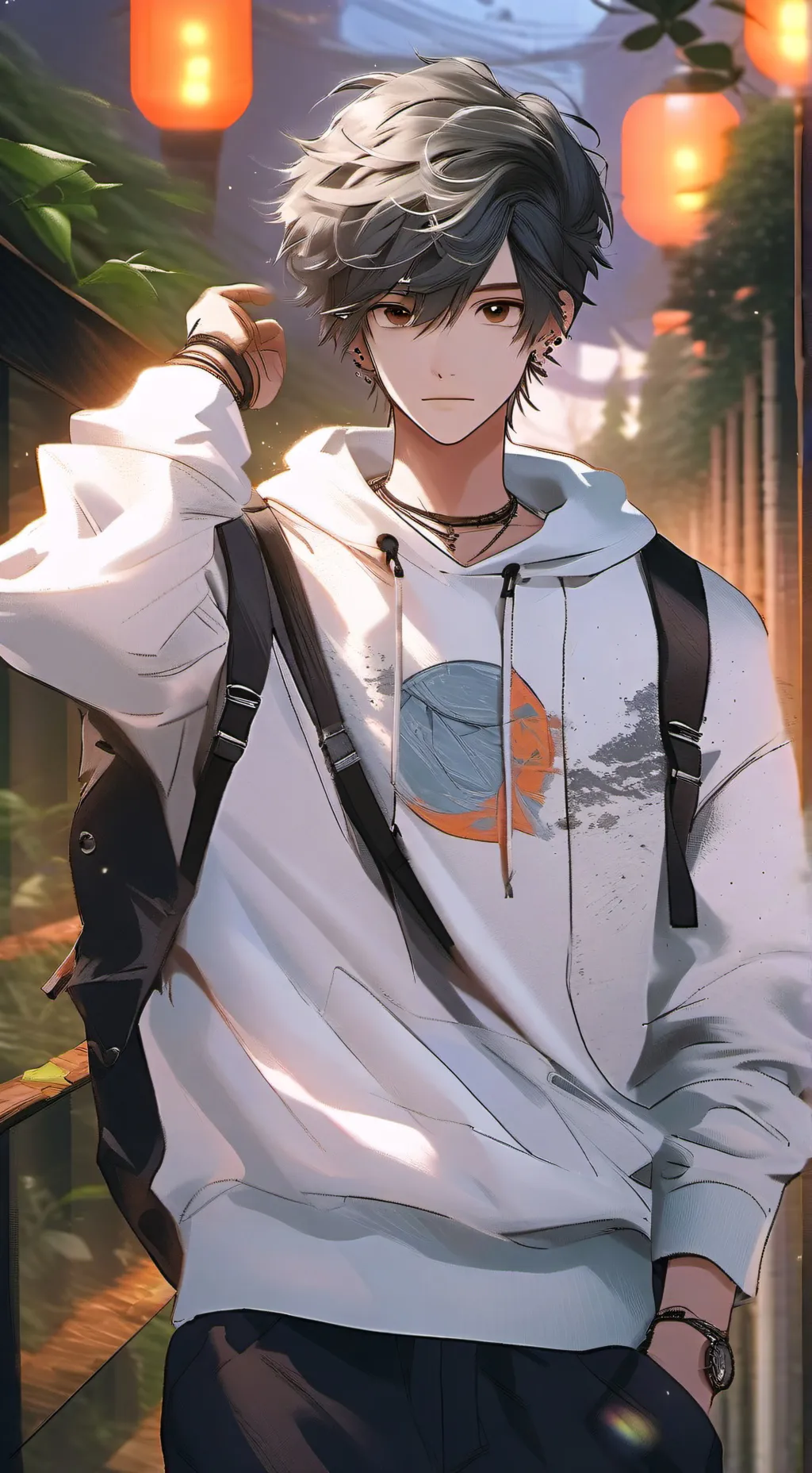 ai character: milo background