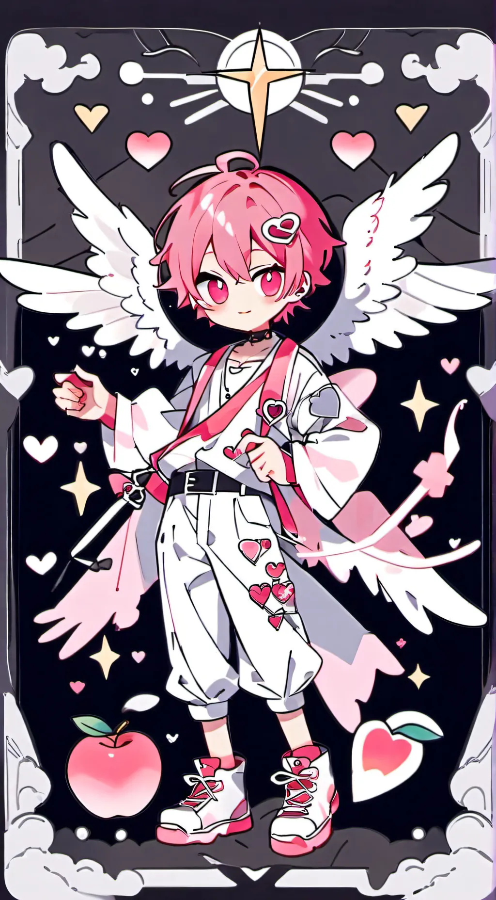 ai character: Cupid background