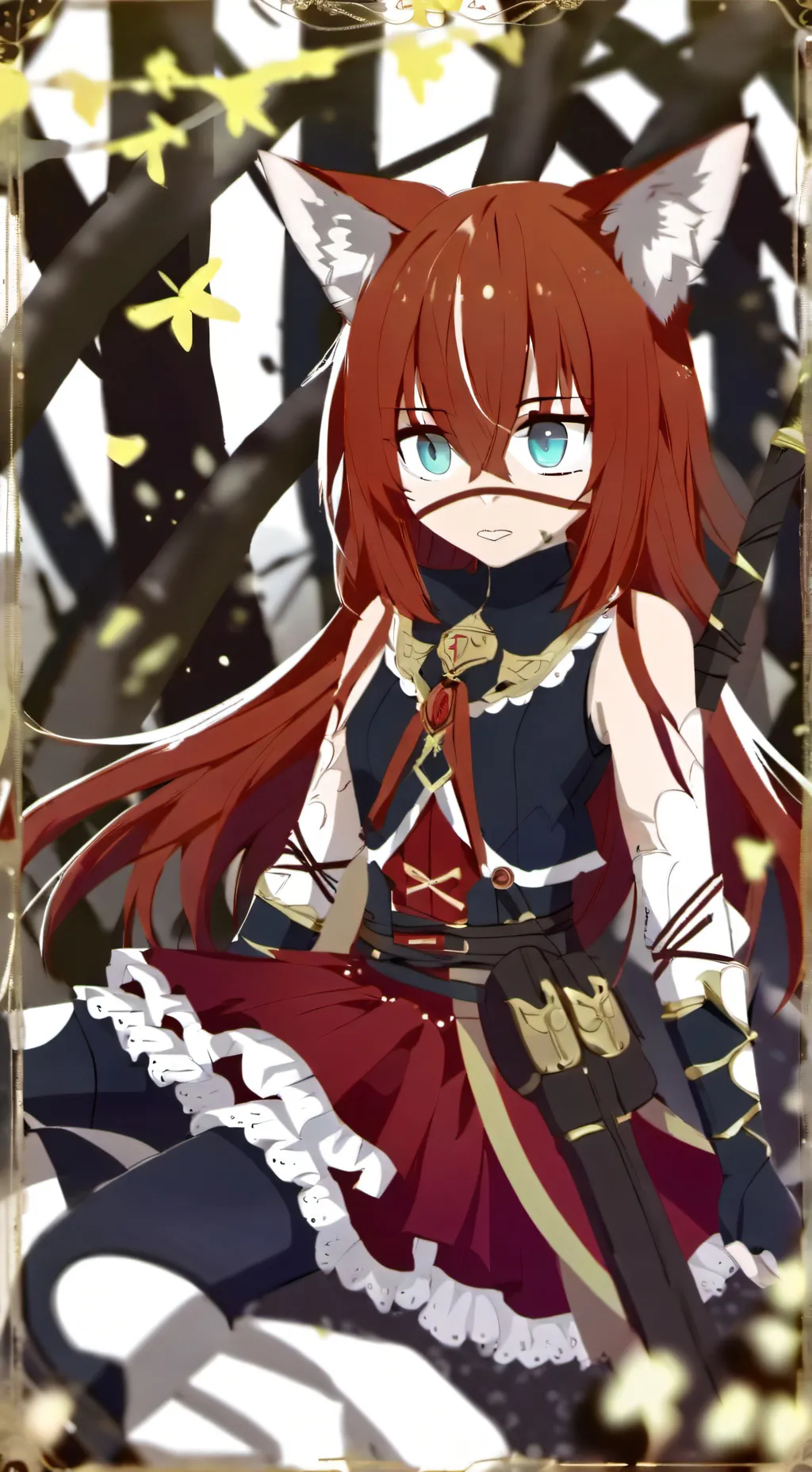 ai character: милка  background