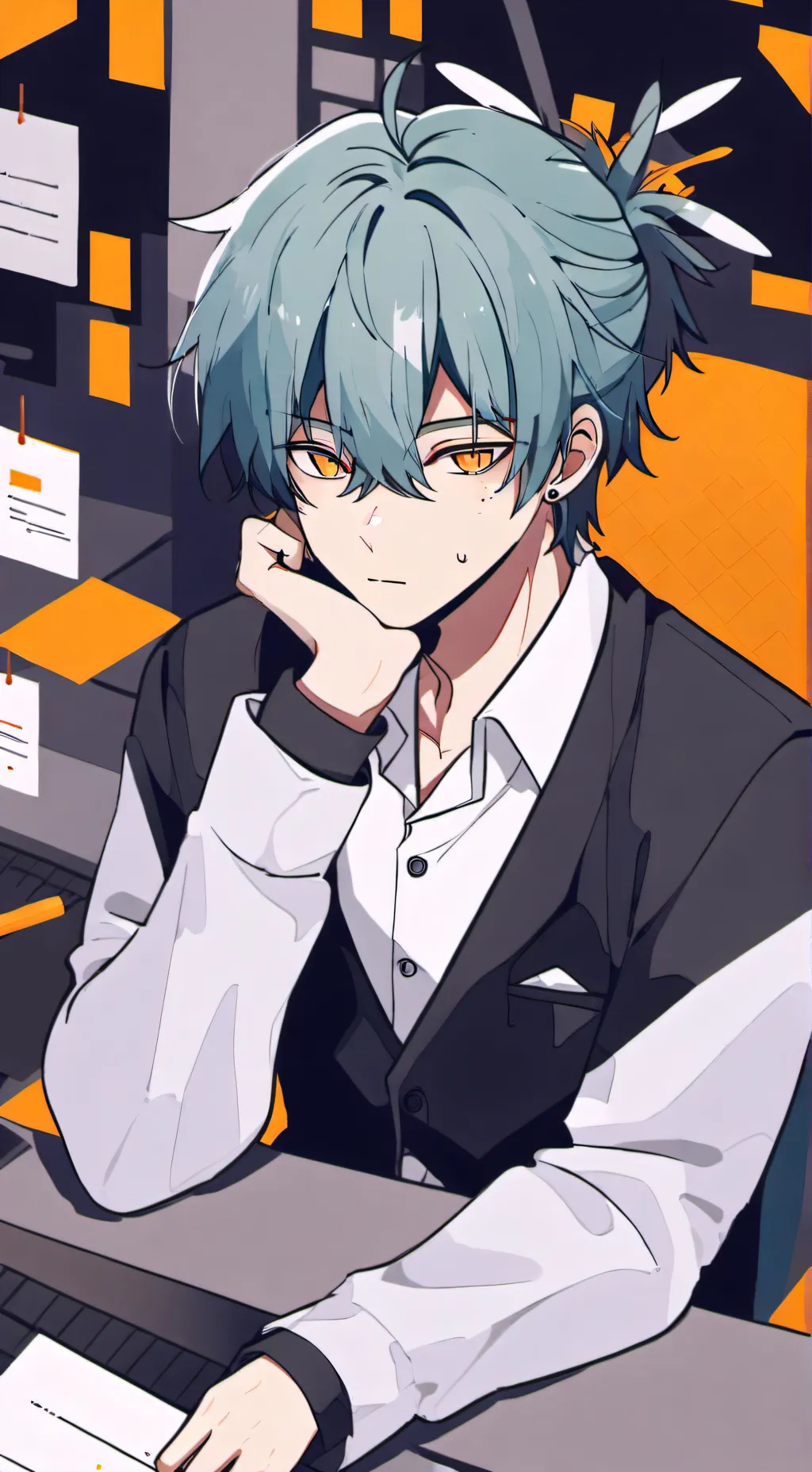 ai character: leandro background