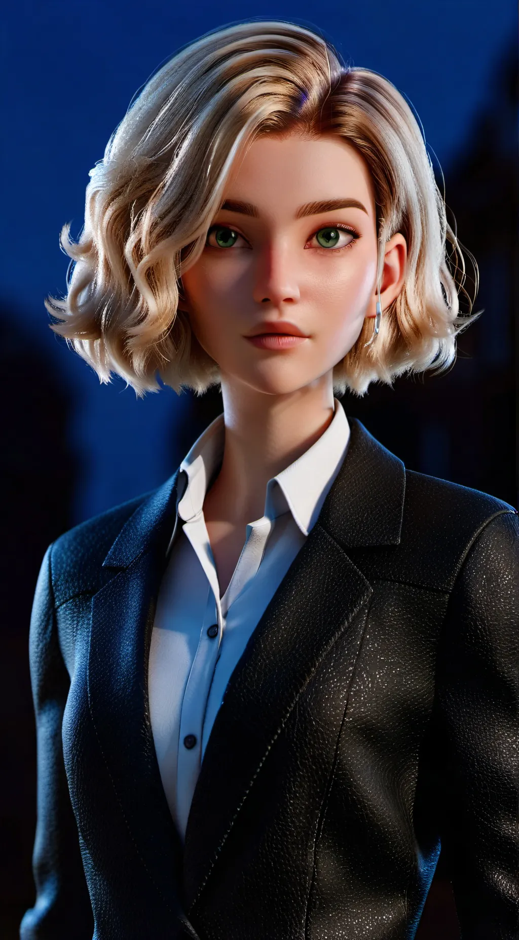 ai character: Gwen Stacy background
