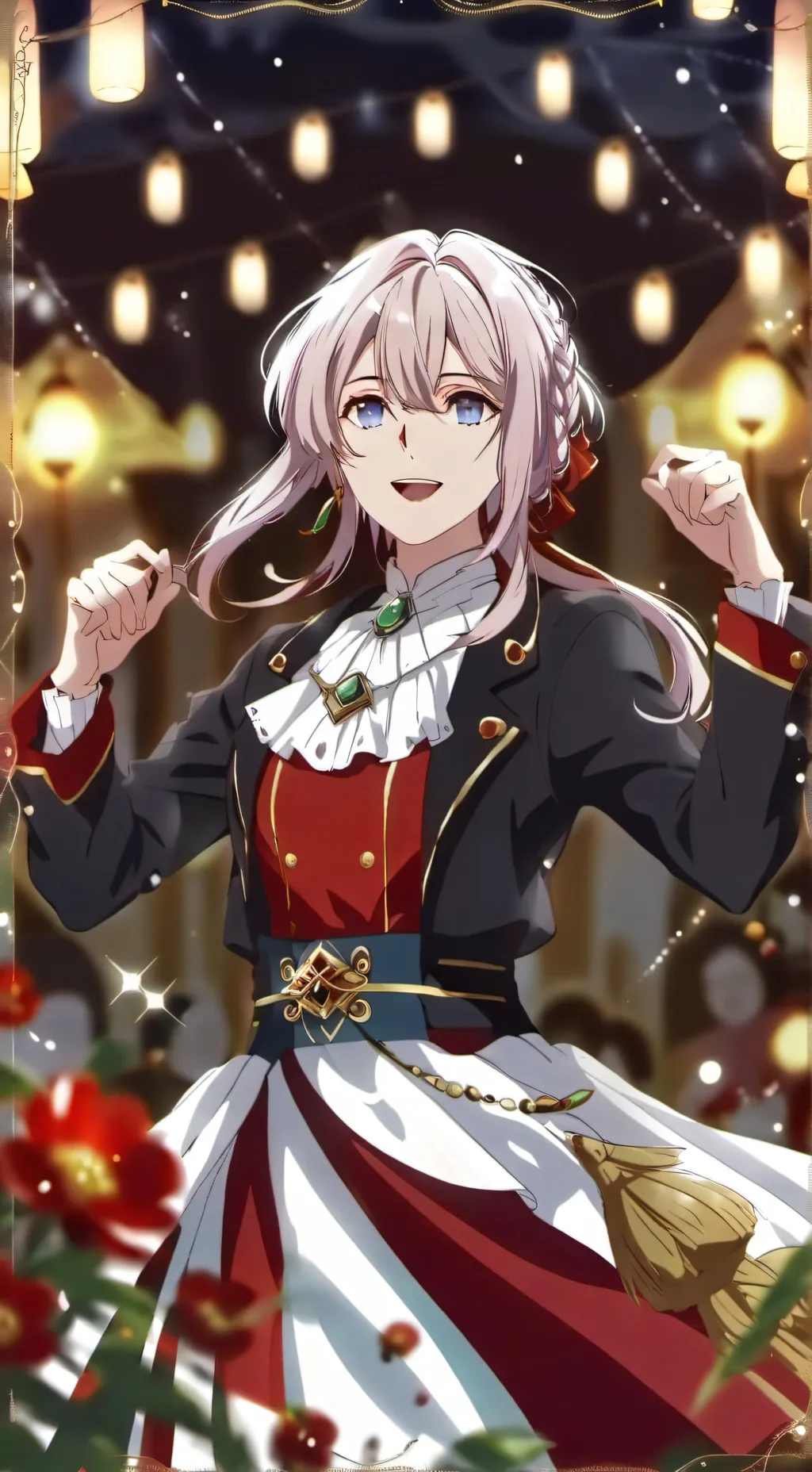 ai character: kny background