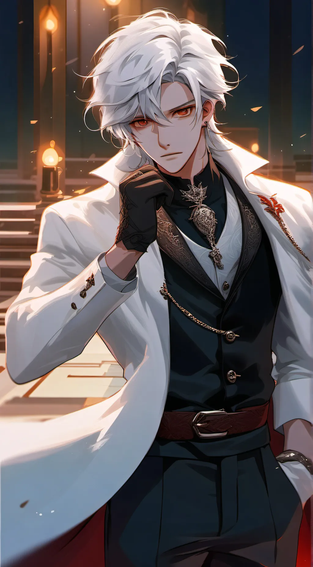 ai character: Prince Silvio  background